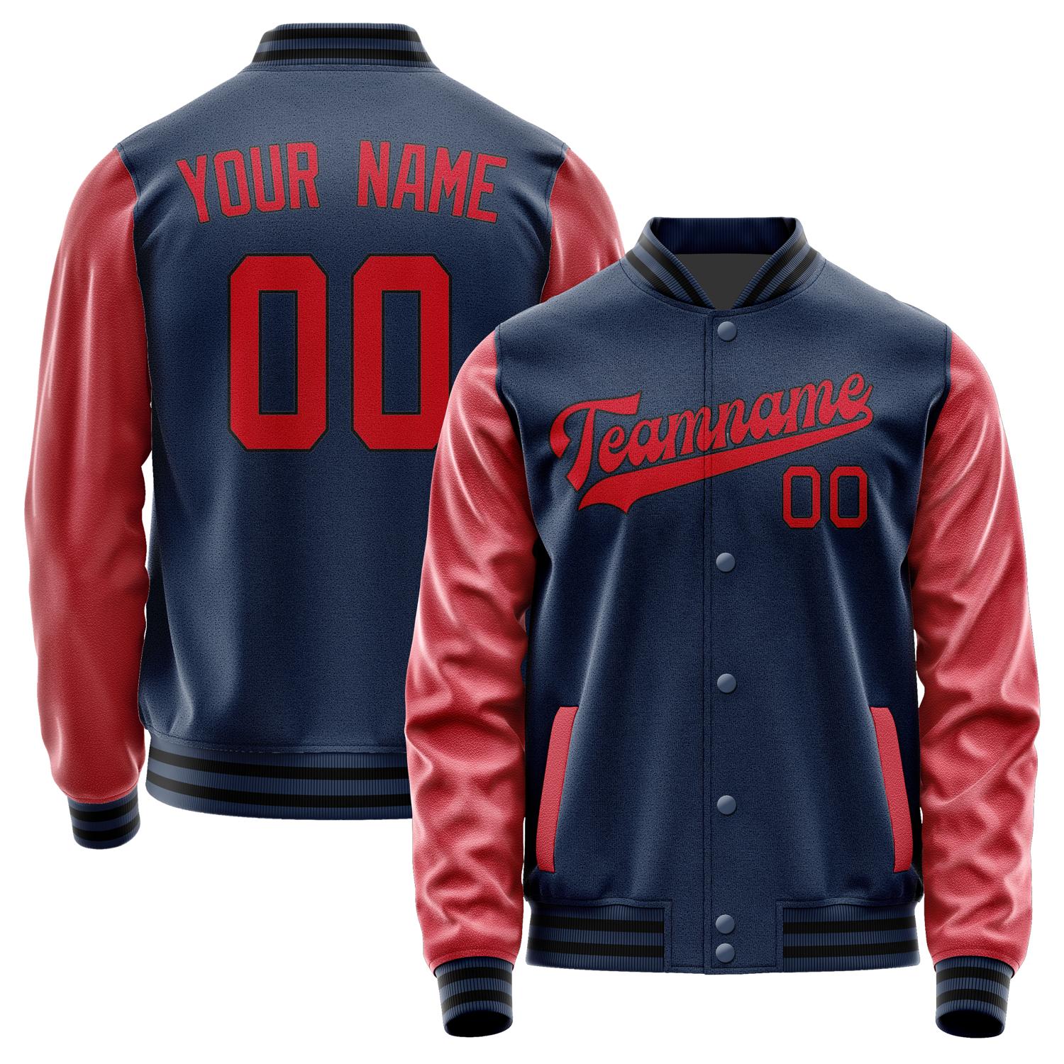 Custom Blue Red Jacket JA1010141017B31714