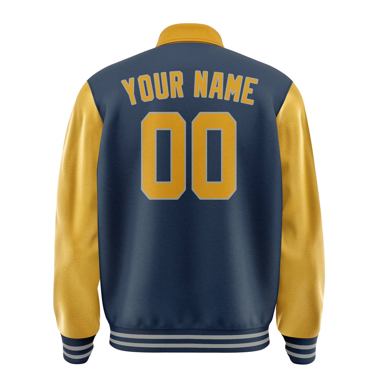 Custom Blue Yellow Jacket