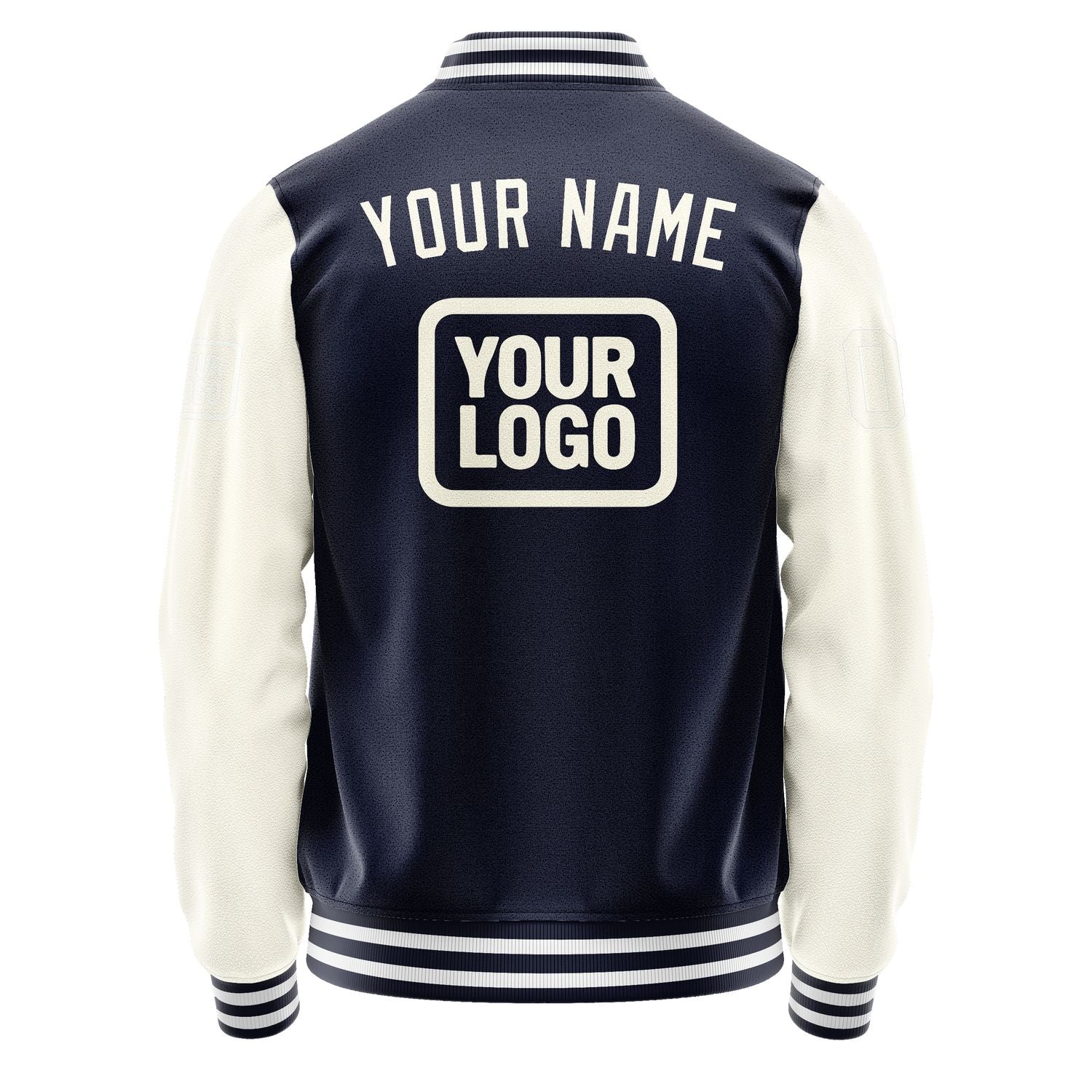 Custom Navy Cream Jacket JA111103111818030318