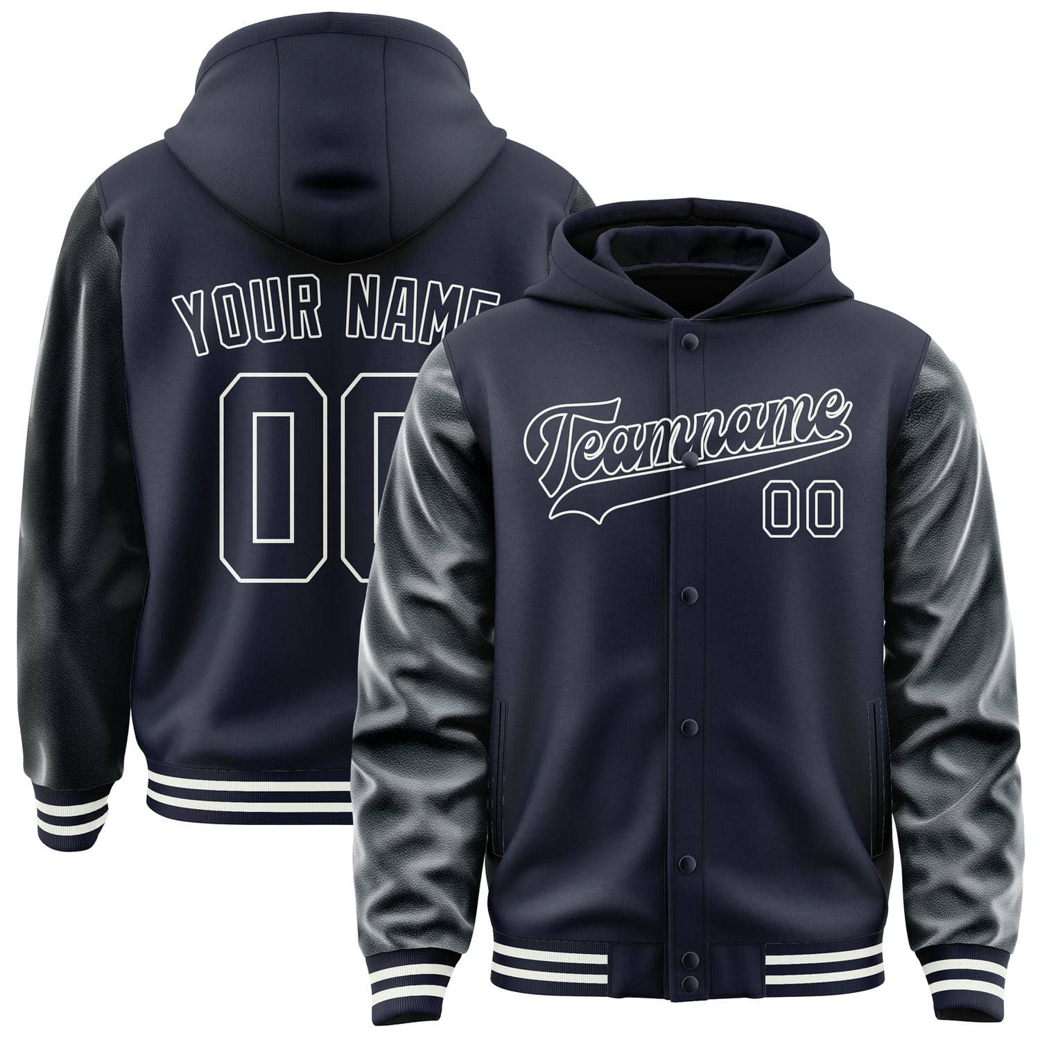 Custom Navy Navy Jacket