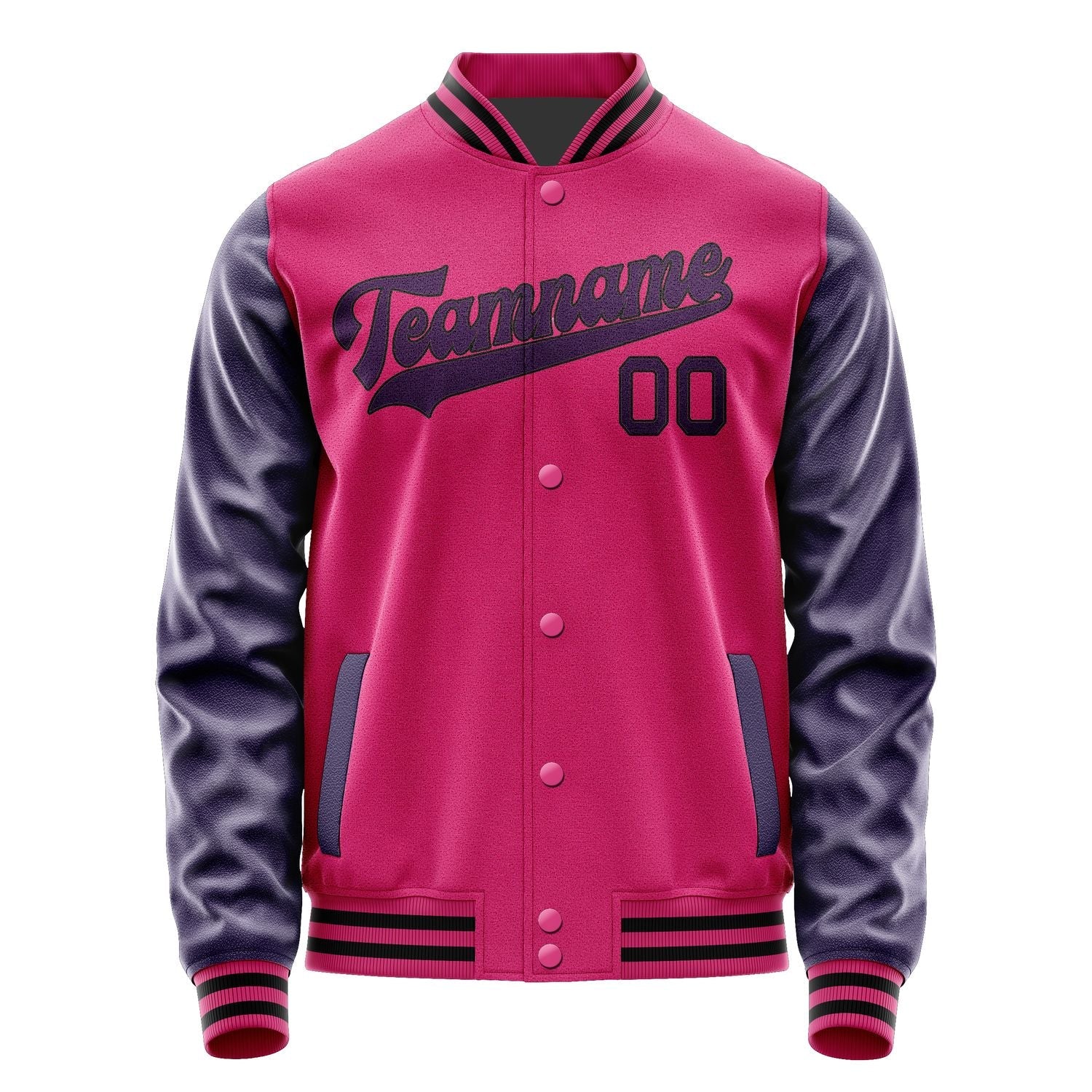 Custom Pink Purple Jacket JA1313071317B31707