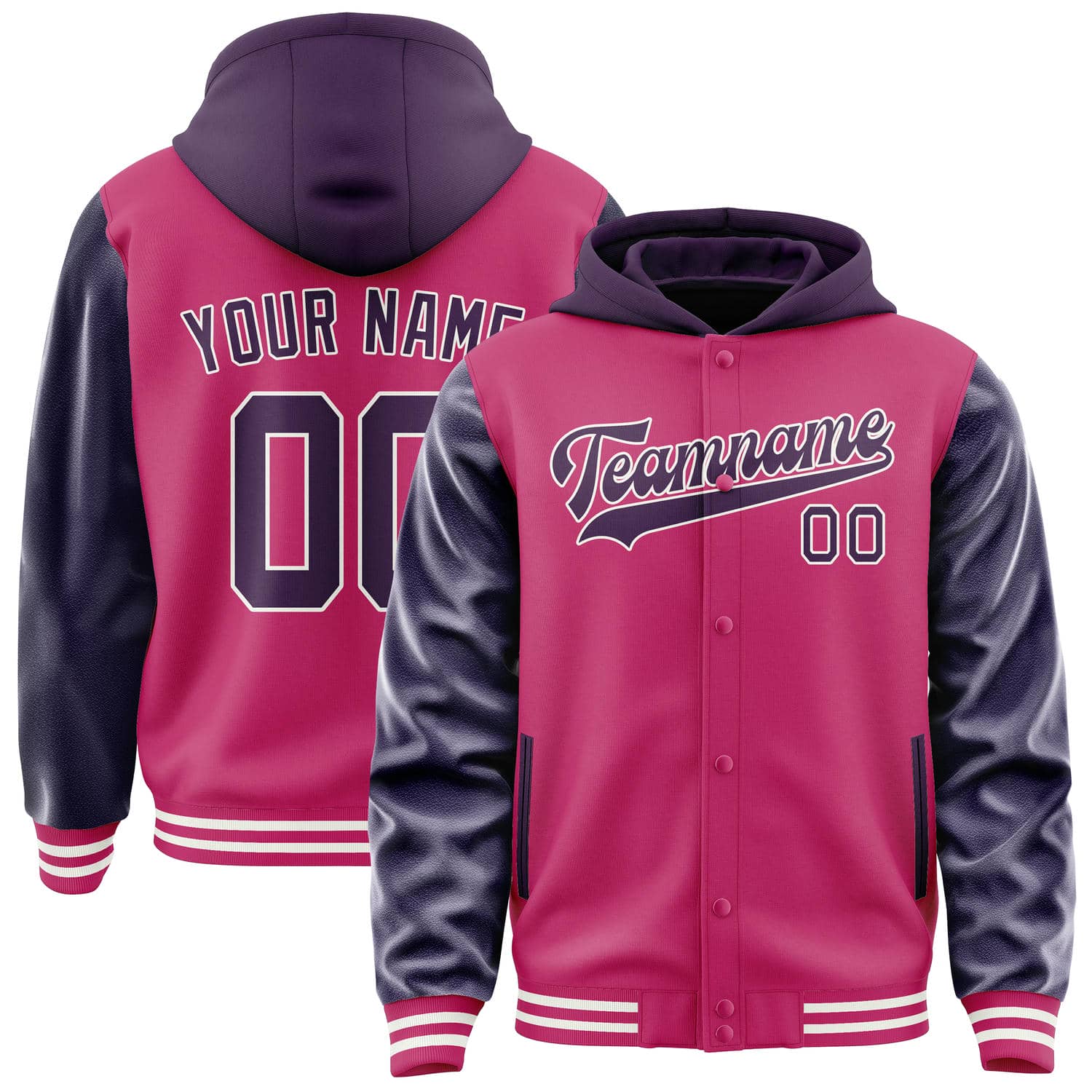 Custom Pink Purple Jacket