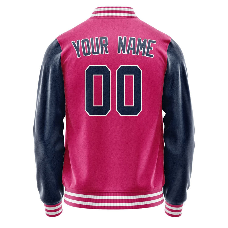 Custom Pink Blue Jacket JA1313101318B31810