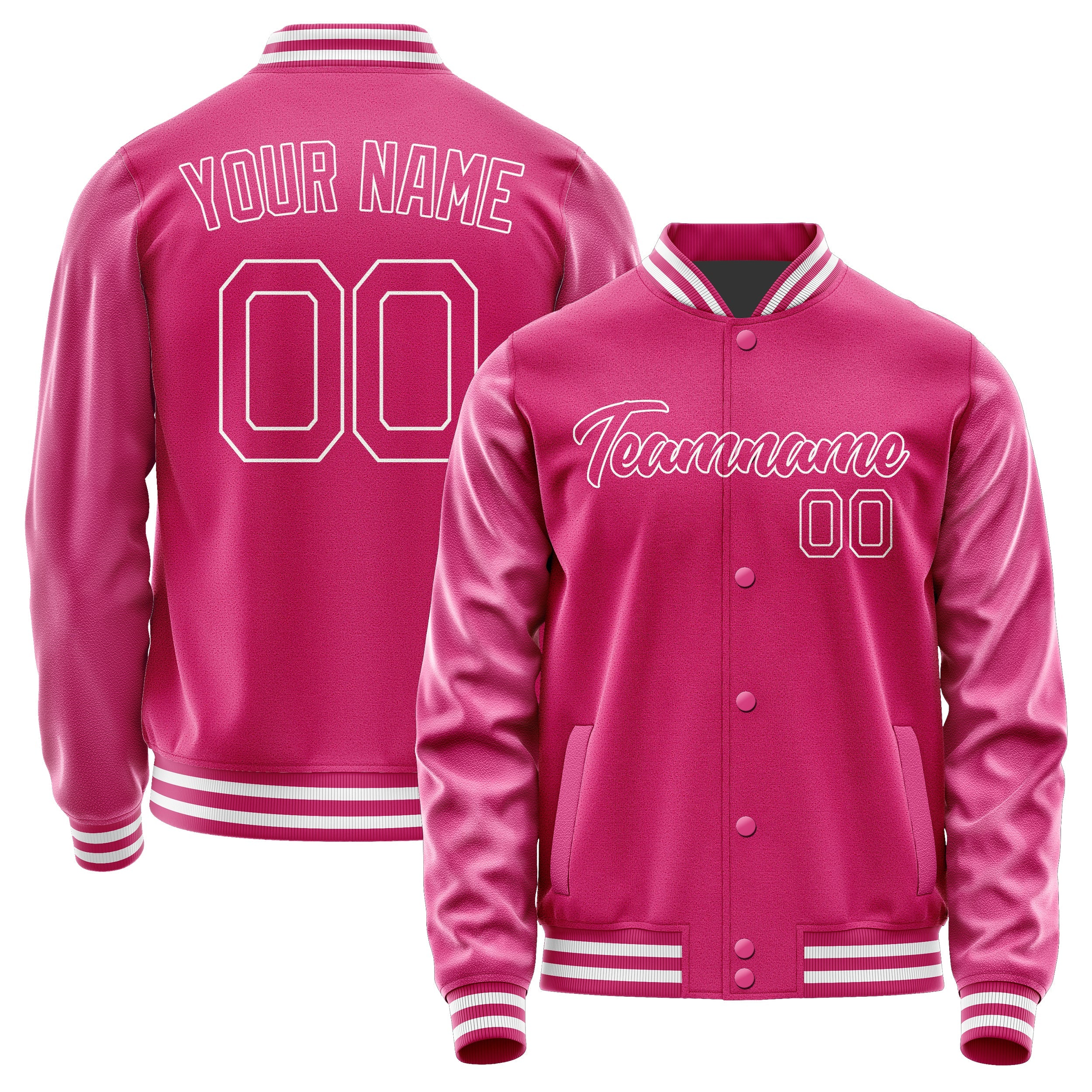 Custom Pink Pink Jacket JA1313131318B21813