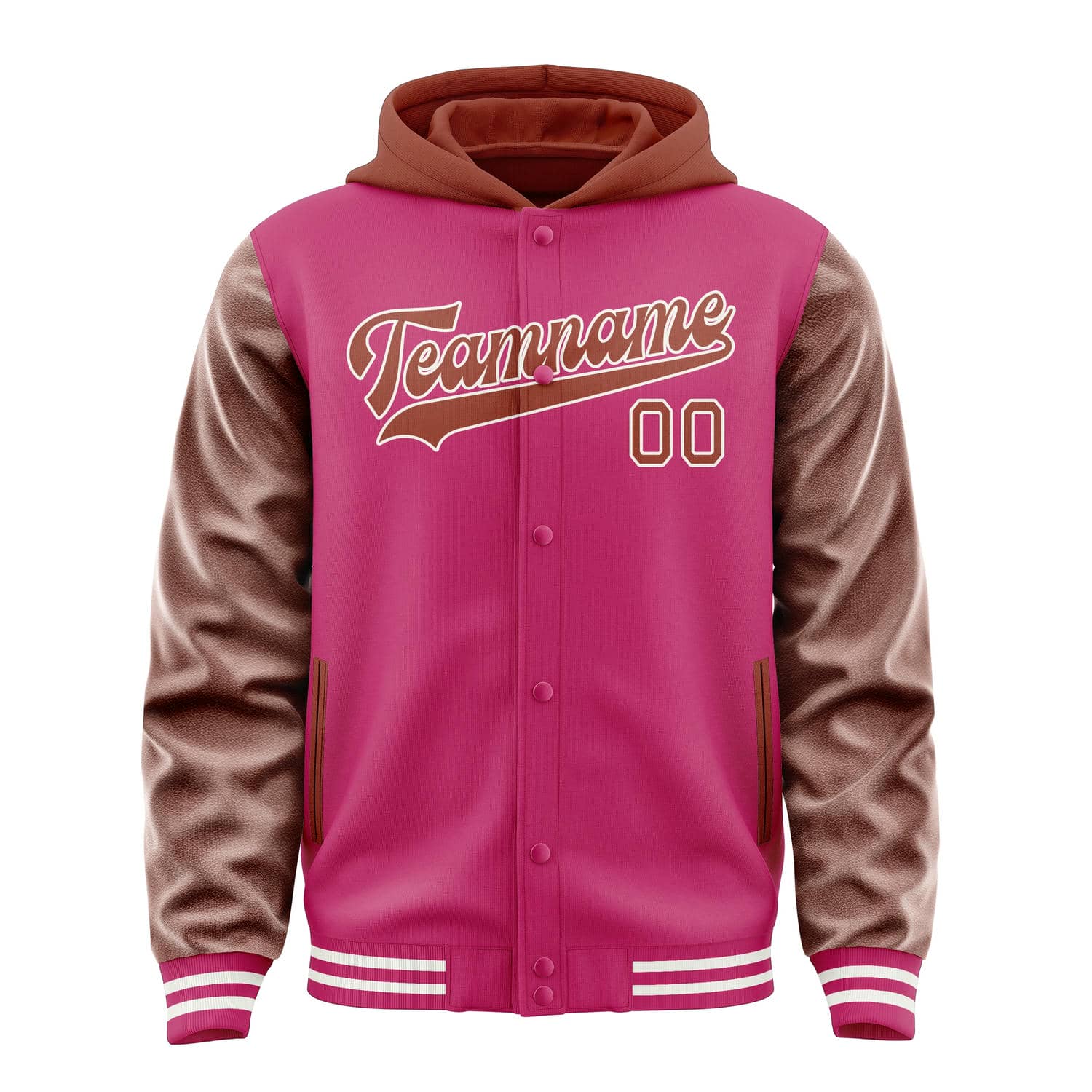 Custom Pink Coral Red Jacket