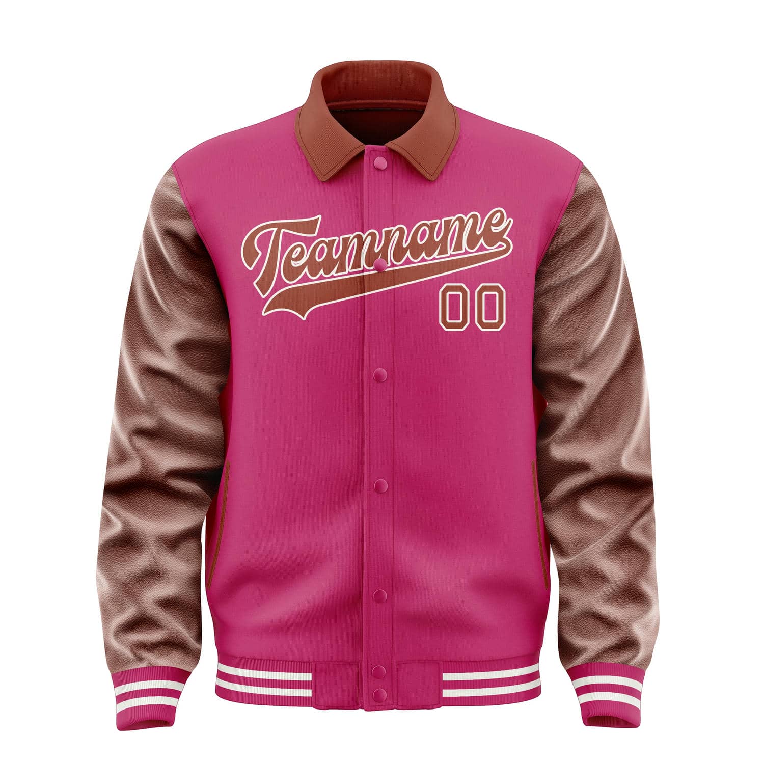 Custom Pink Coral Red Jacket