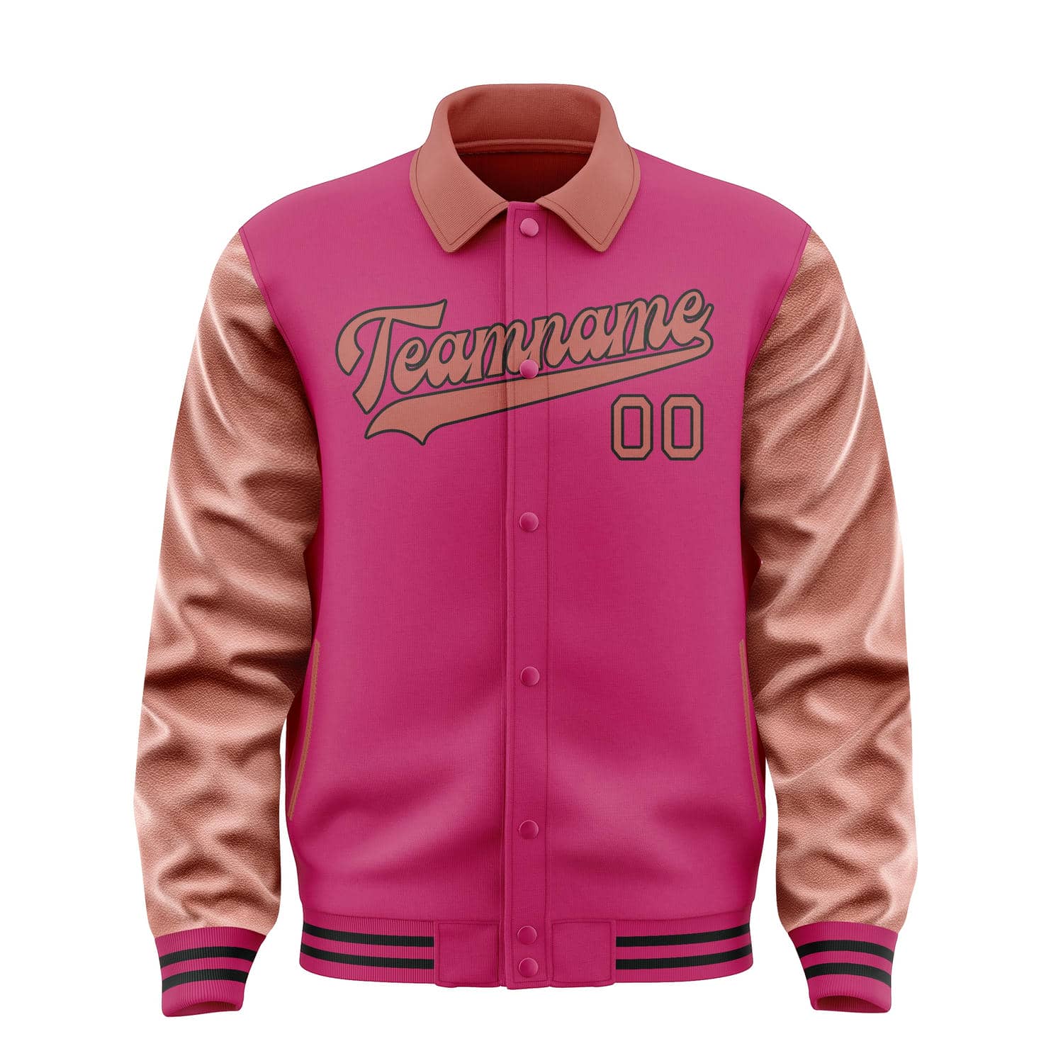 Custom Pink Copper Rose Jacket