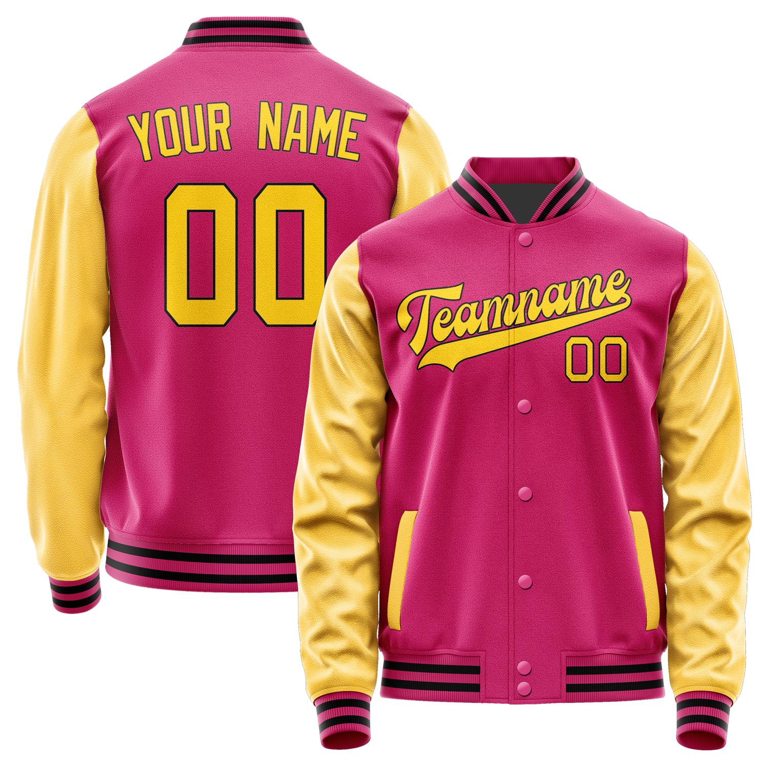 Custom Pink Gold Jacket JA1313301317B31730