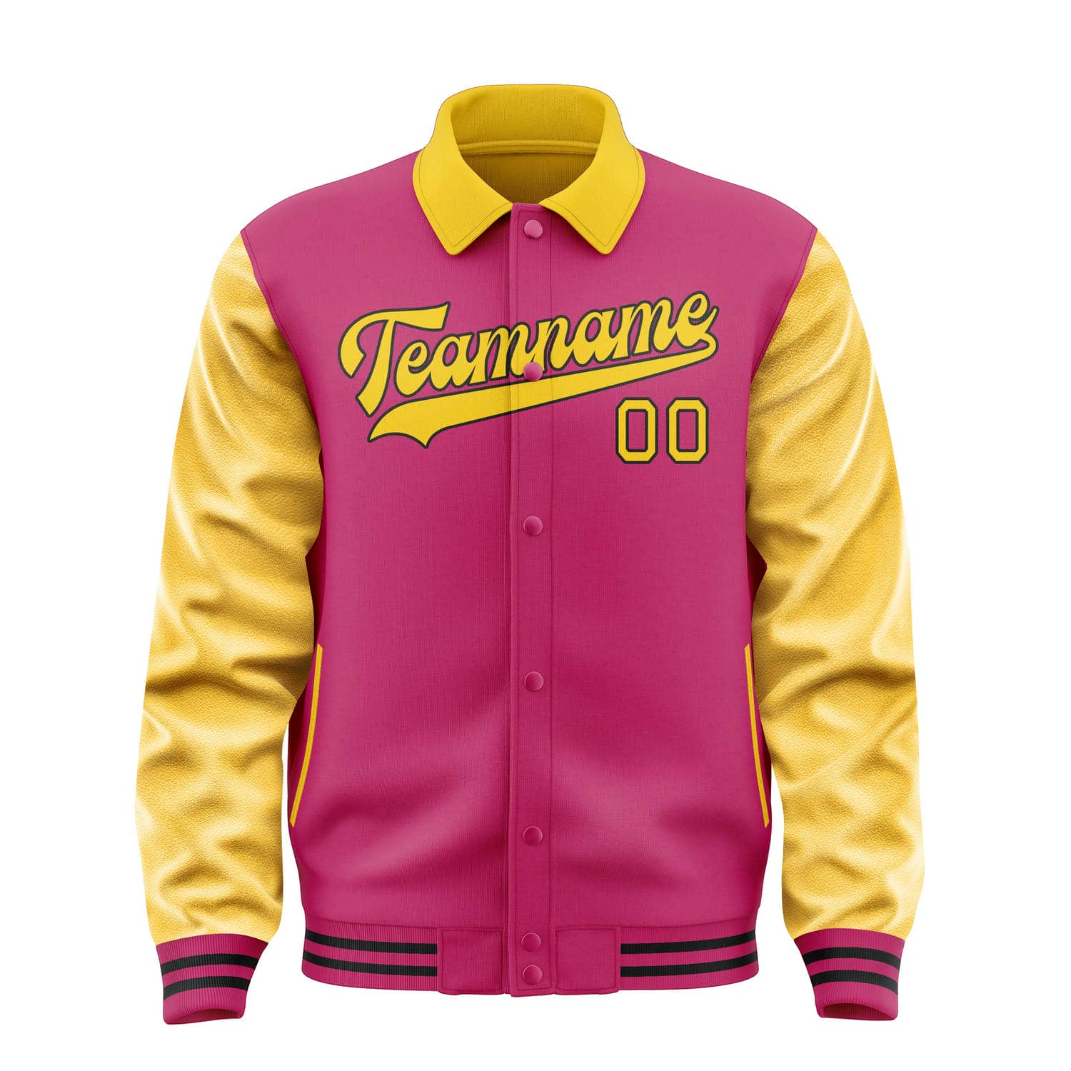 Custom Pink Gold Jacket