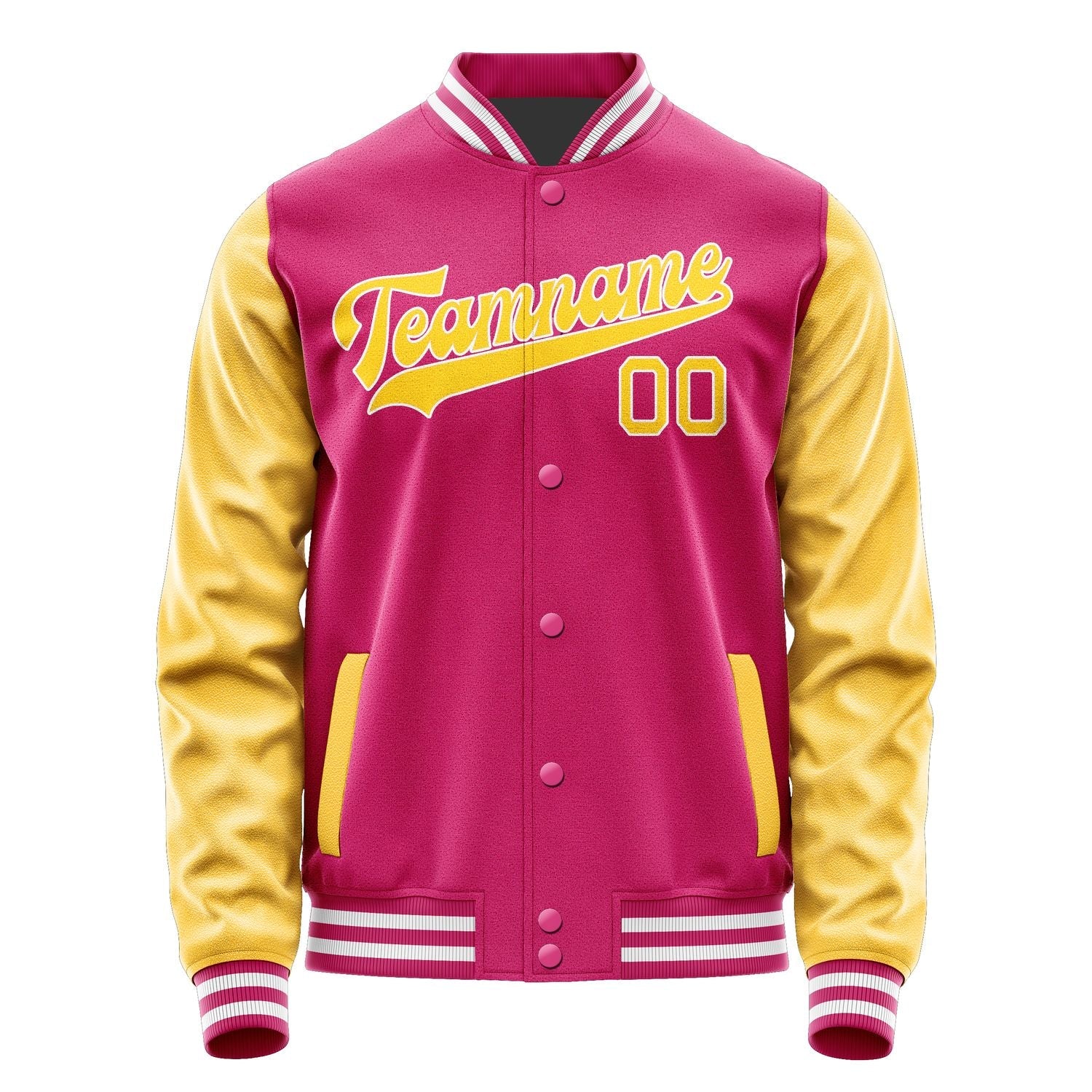 Custom Pink Gold Jacket JA1313301318B31830