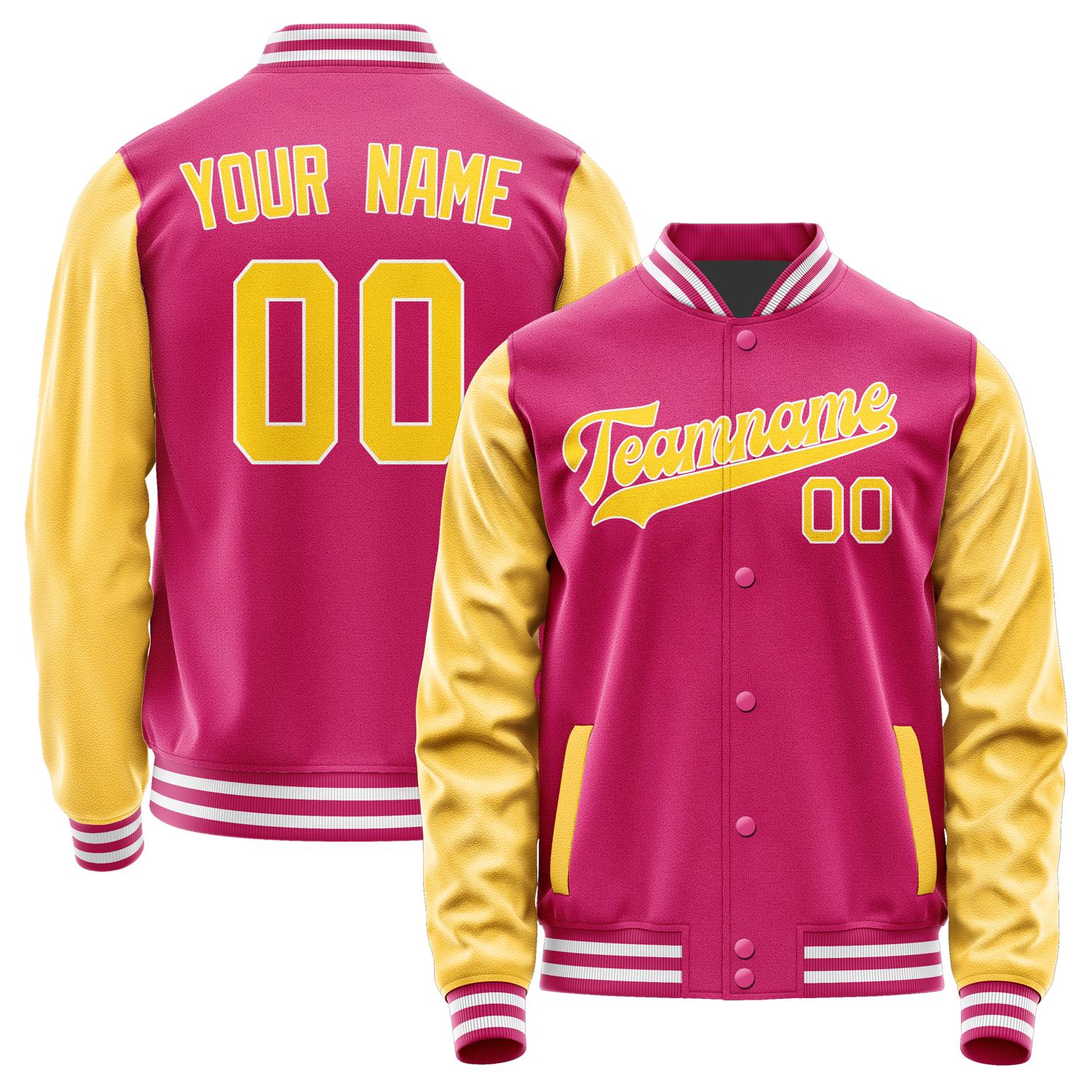 Custom Pink Gold Jacket JA1313301318B31830