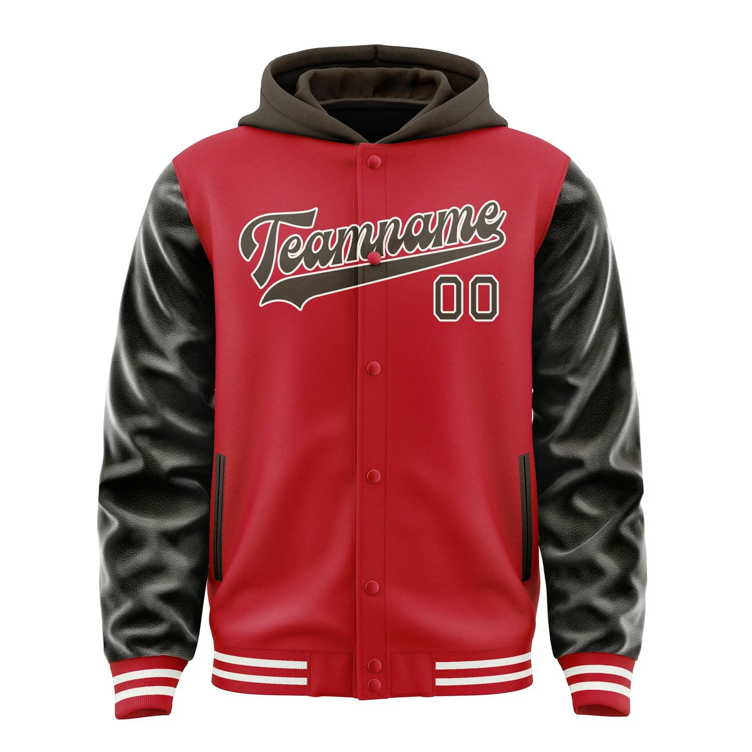 Custom Red Brown Jacket
