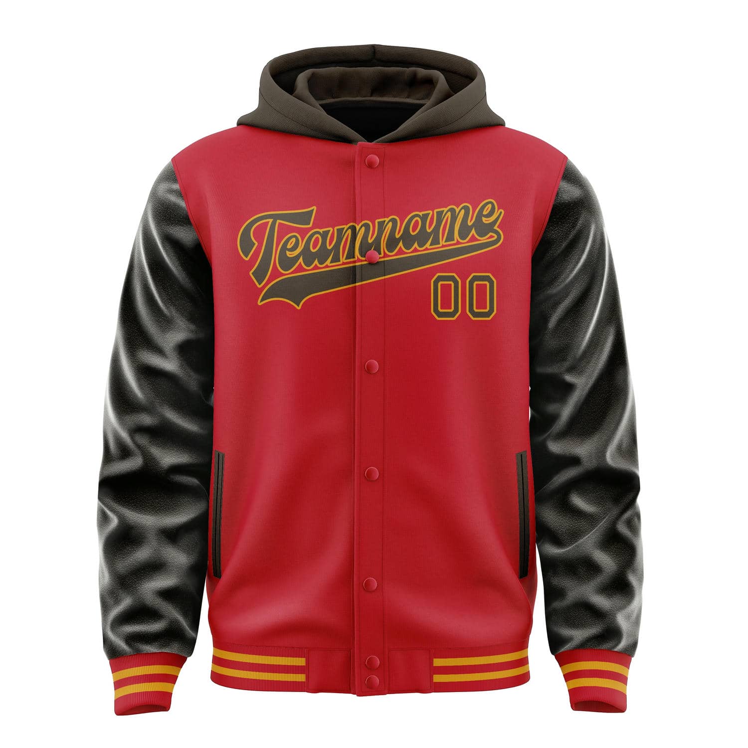 Custom Red Brown Jacket