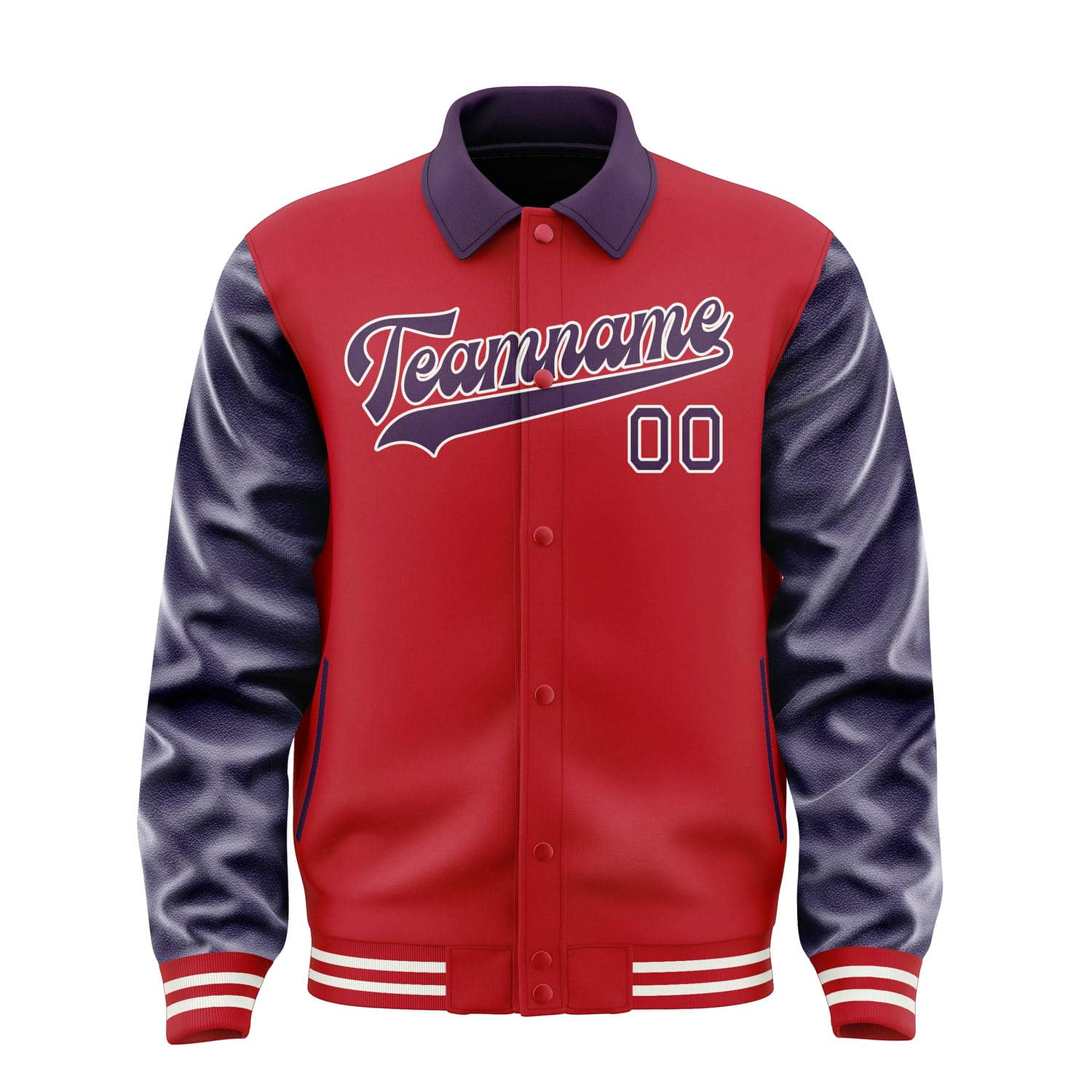 Custom Red Purple Jacket