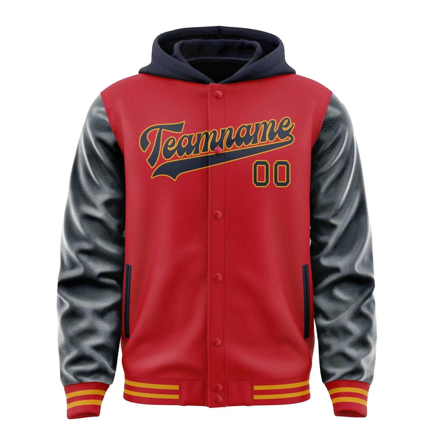 Custom Red Navy Jacket