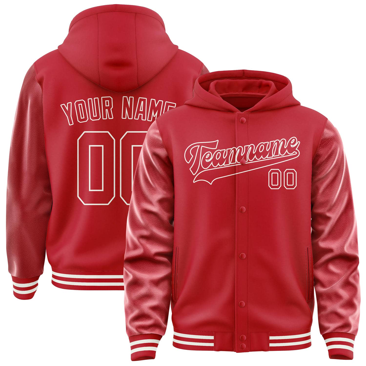 Custom Red Red Jacket