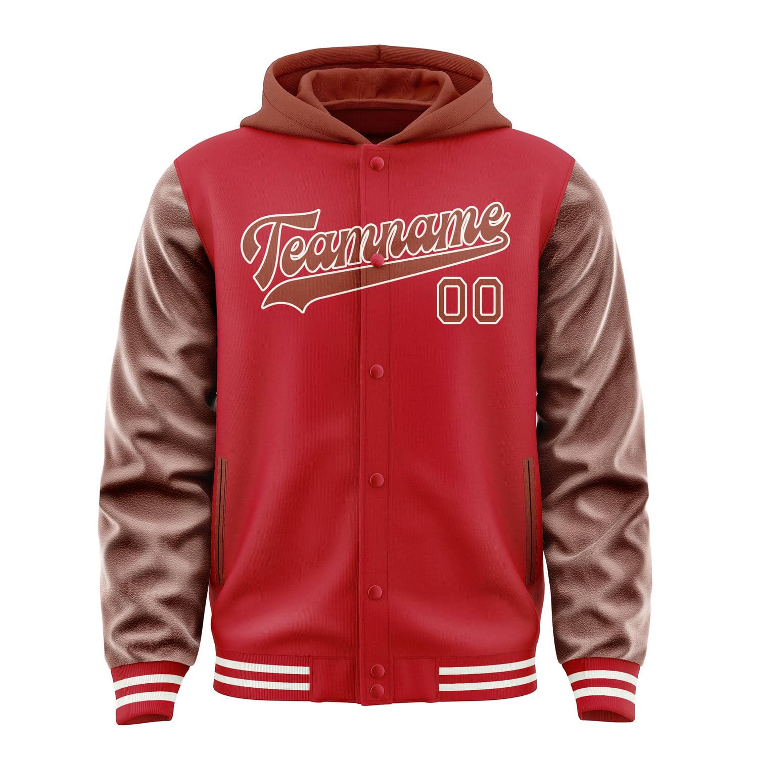 Custom Red Coral Red Jacket