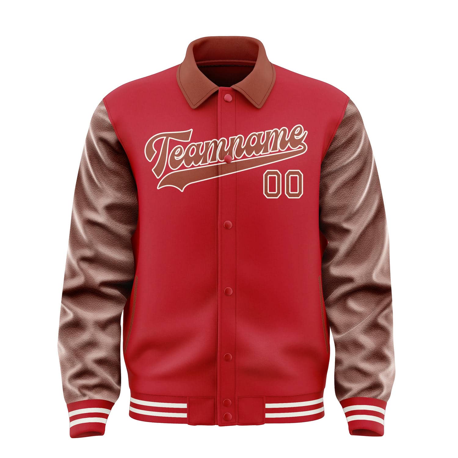 Custom Red Coral Red Jacket