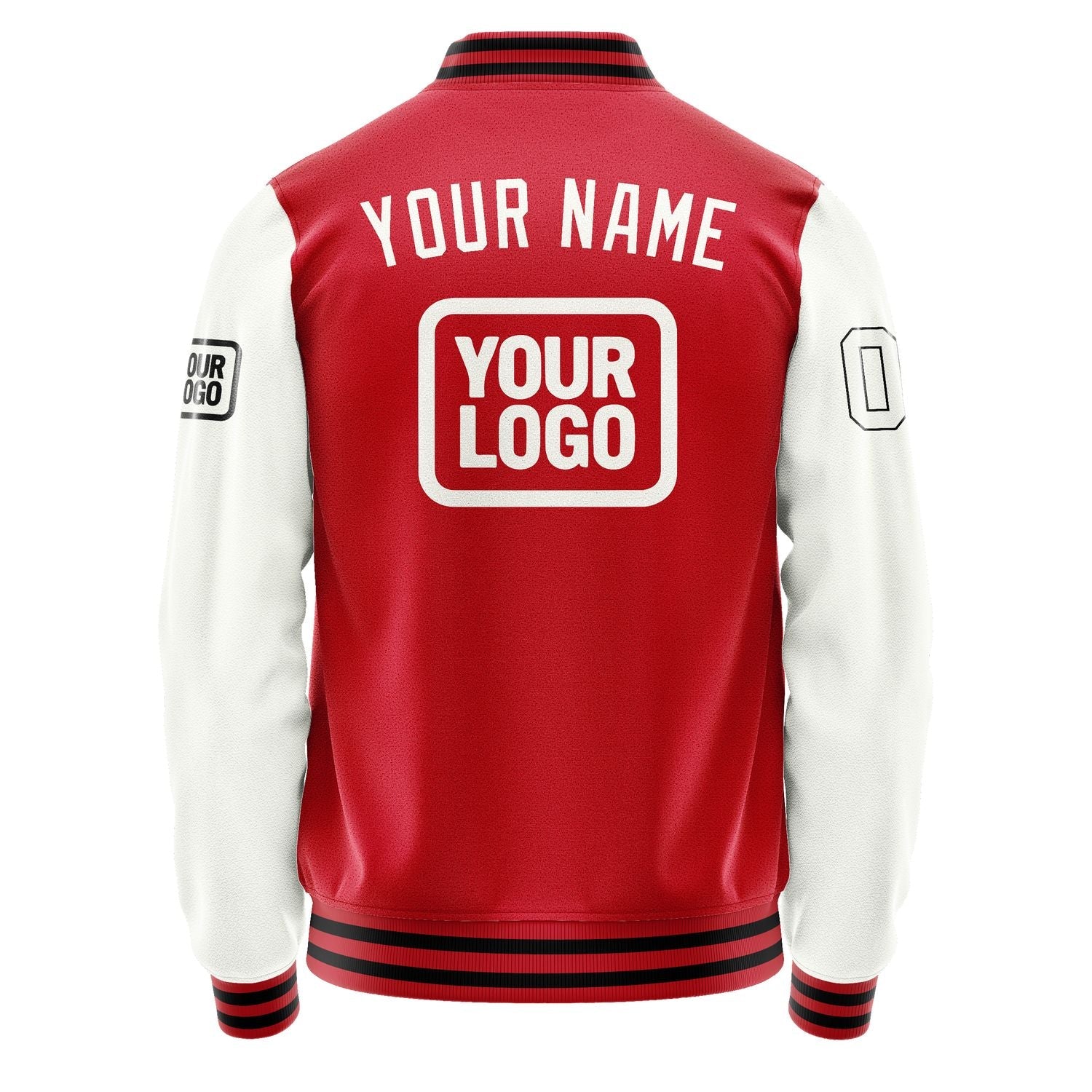 Custom Red White Jacket JA141418141717181817