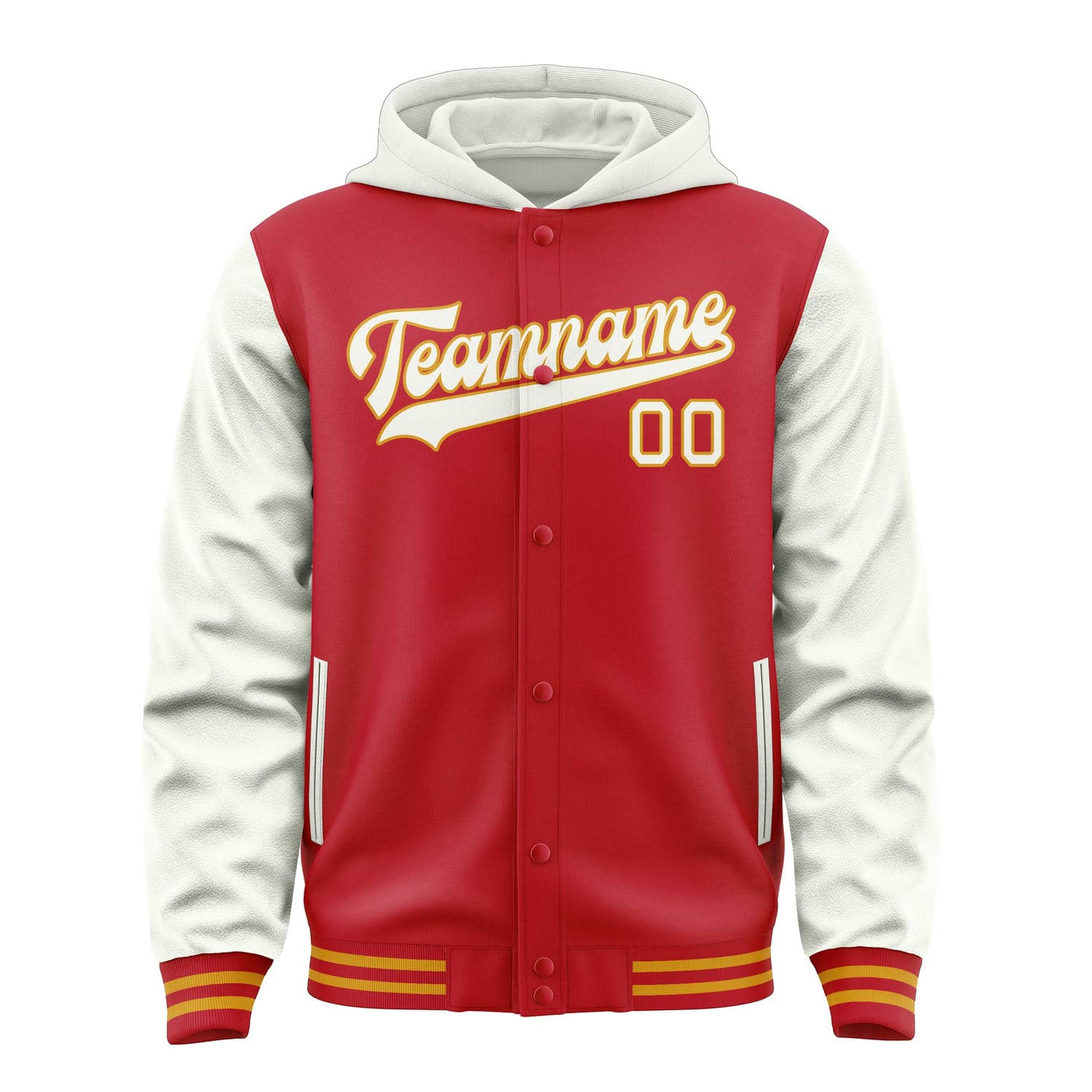 Custom Red White Jacket