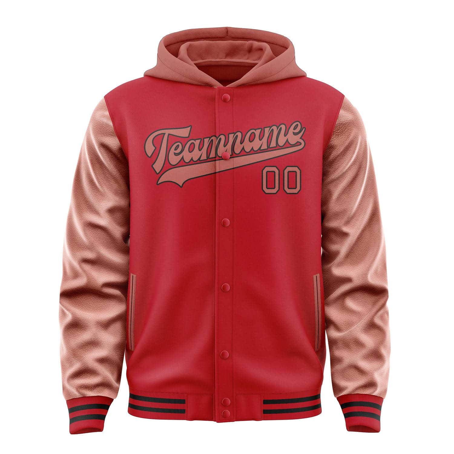 Custom Red Copper Rose Jacket