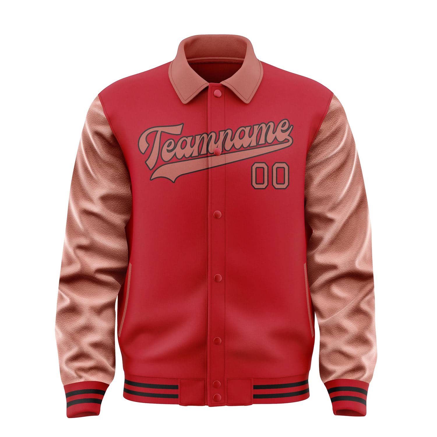 Custom Red Copper Rose Jacket