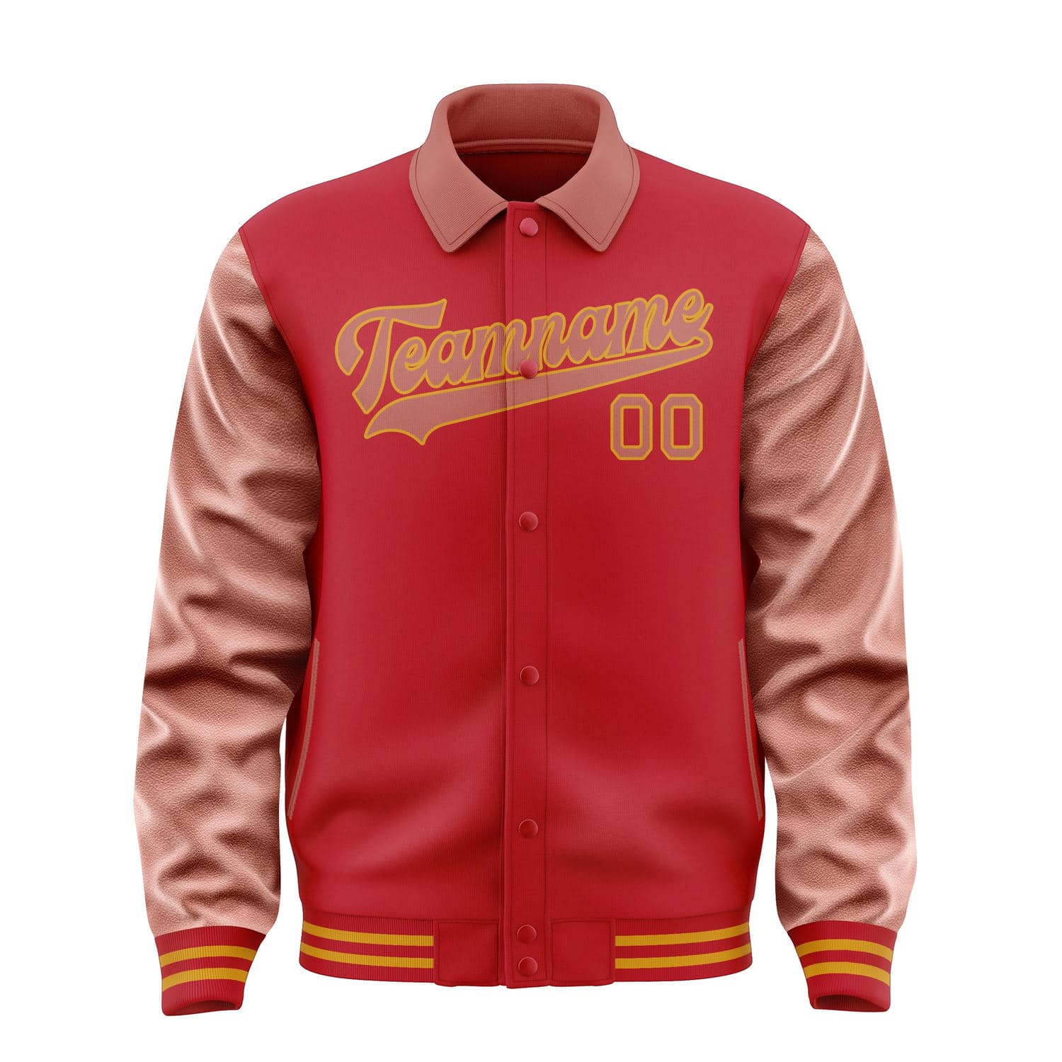 Custom Red Copper Rose Jacket