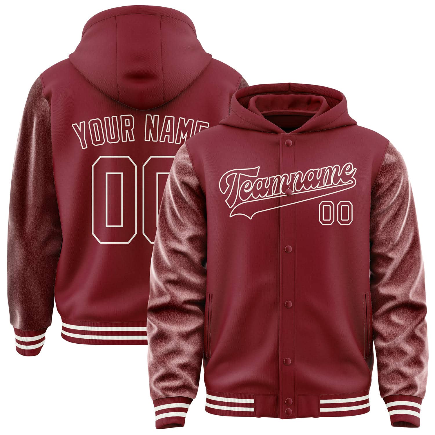 Custom Crimson Red Crimson Red Jacket
