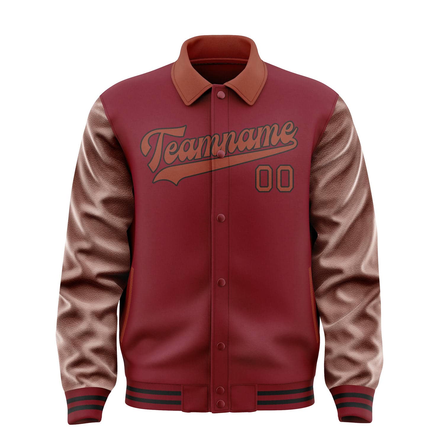 Custom Crimson Red Coral Red Jacket