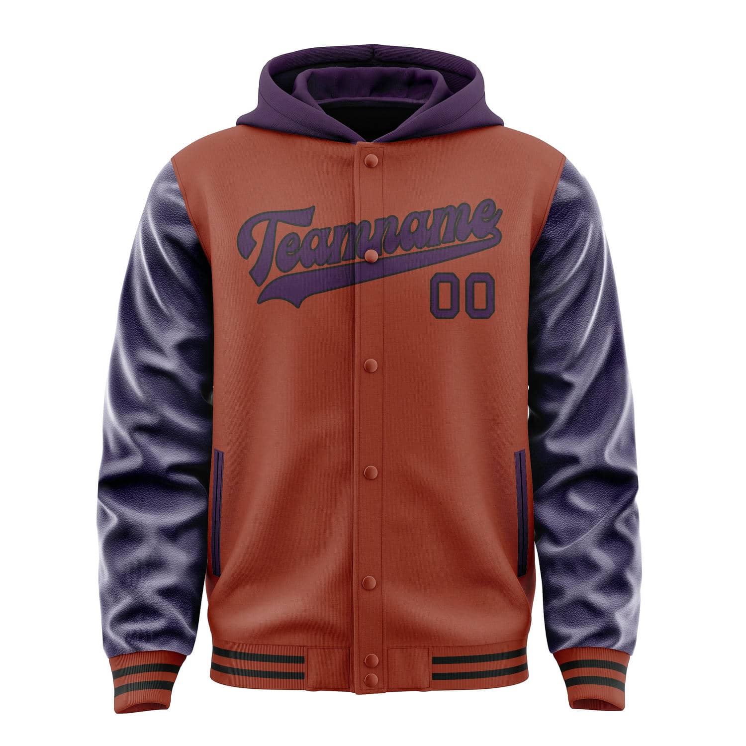 Custom Coral Red Purple Jacket
