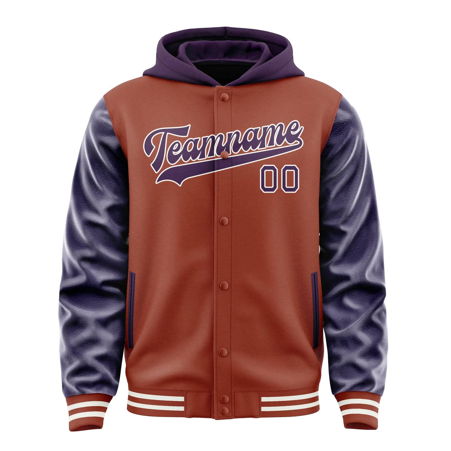 Custom Coral Red Purple Jacket