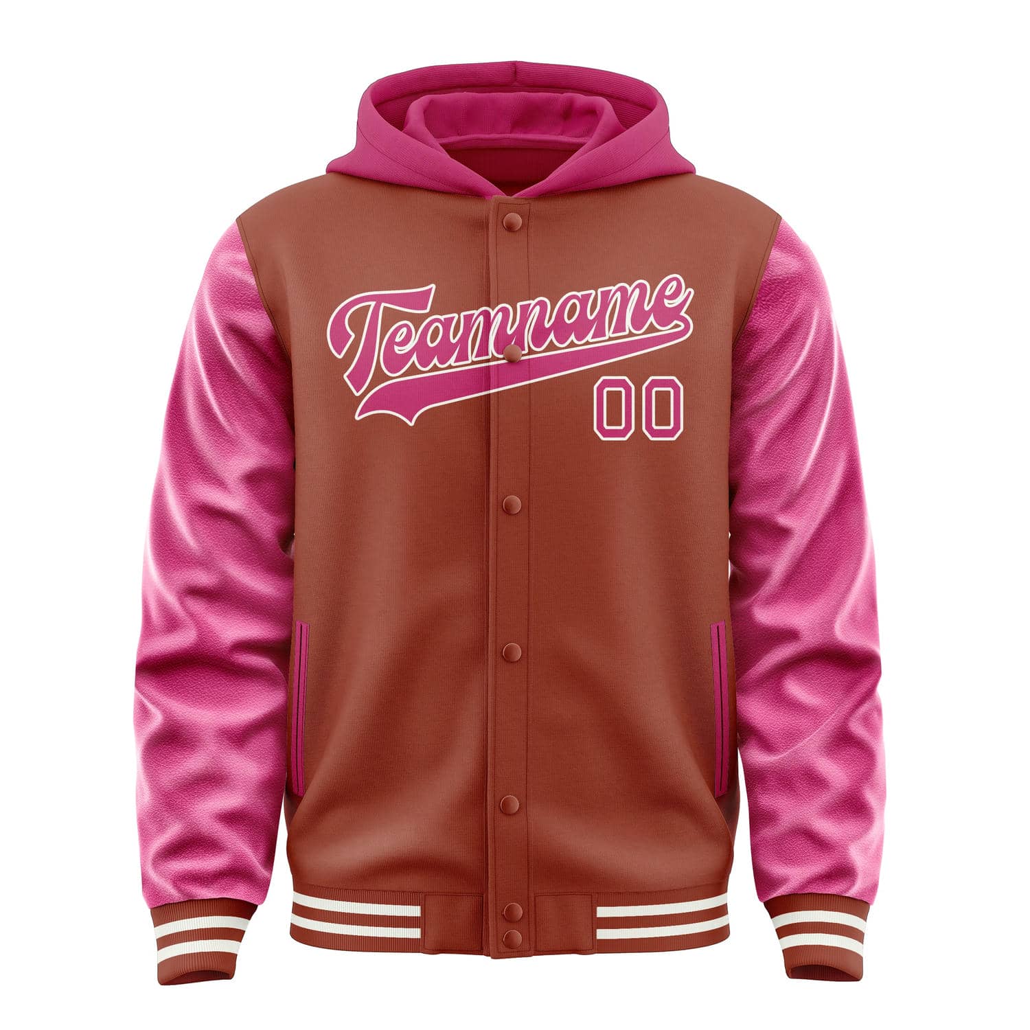 Custom Coral Red Pink Jacket