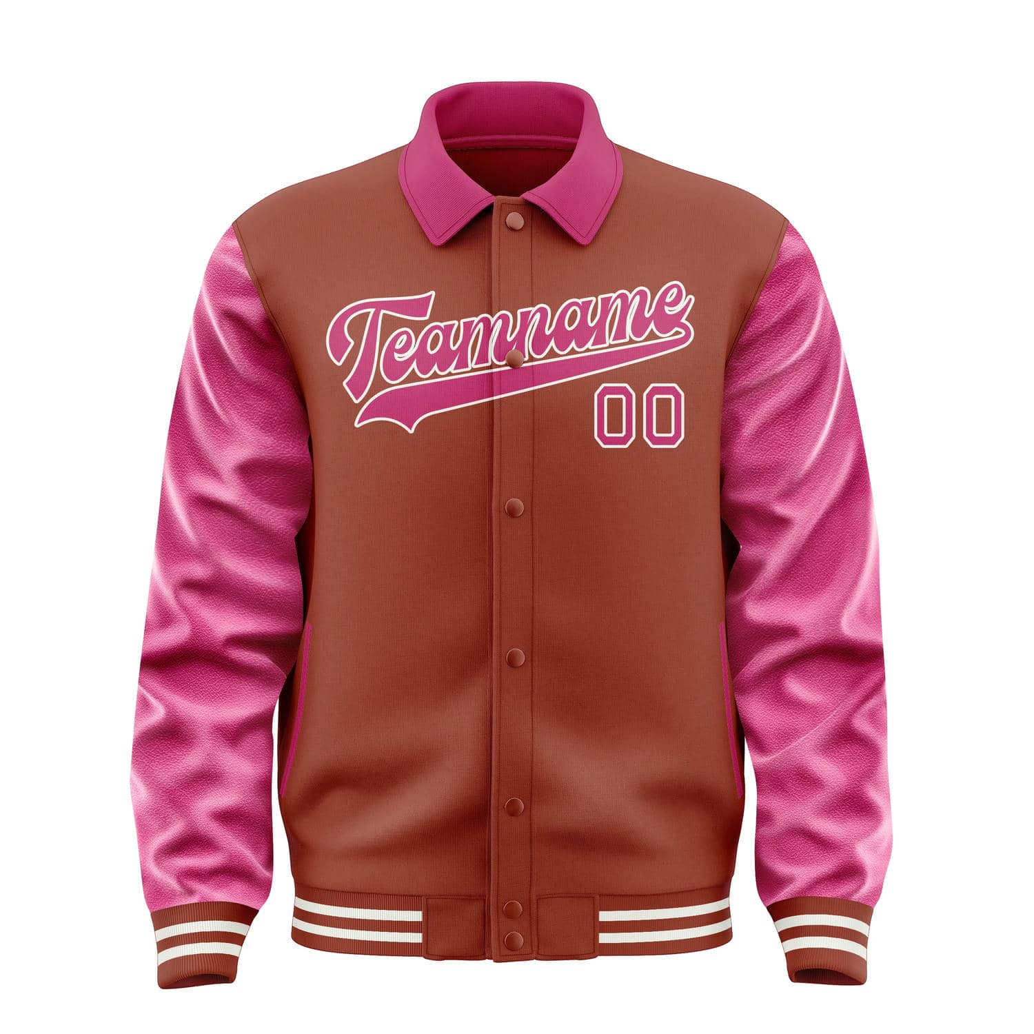 Custom Coral Red Pink Jacket