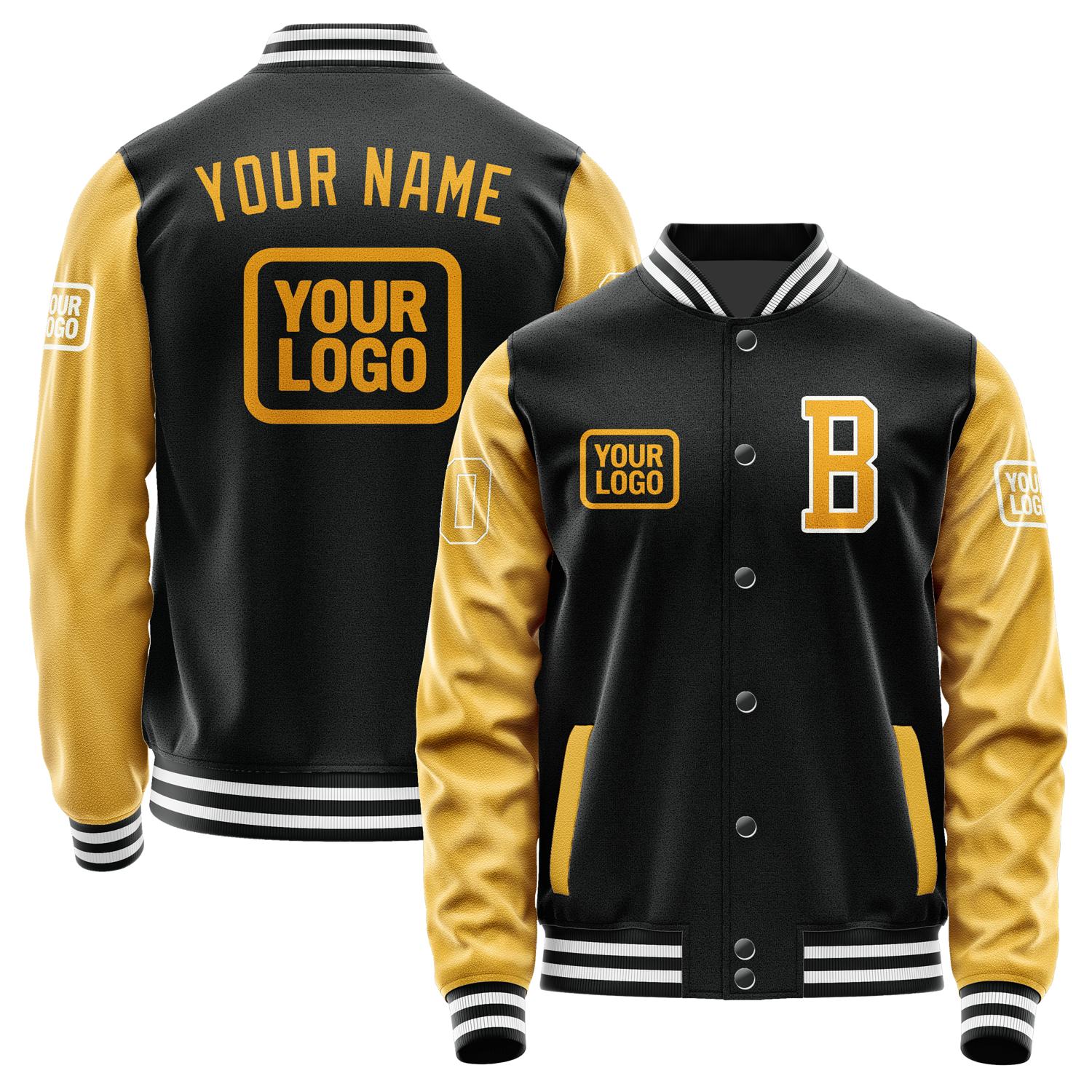 Custom Black Yellow Jacket JA171719171818191918