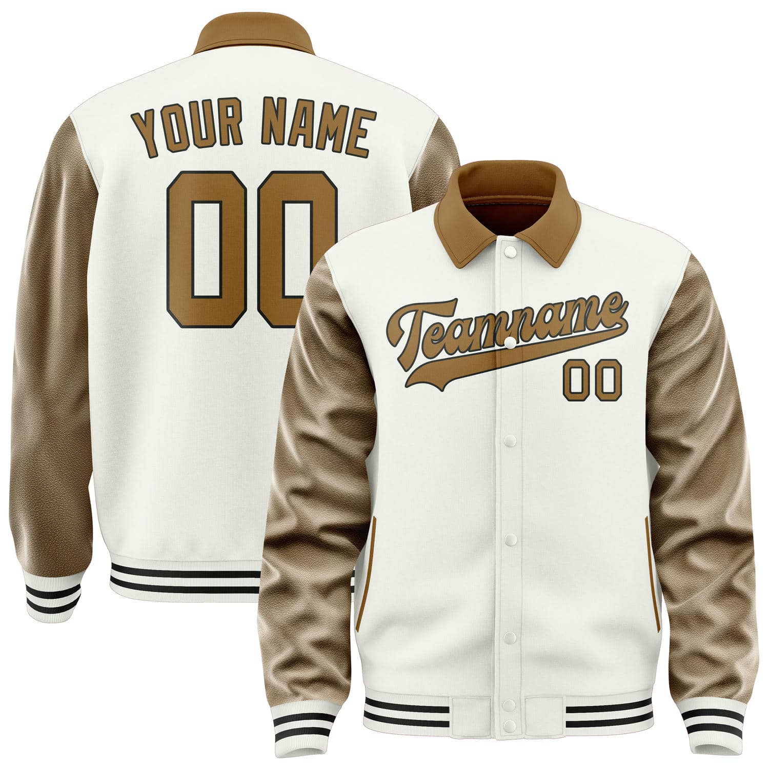 Custom White Khaki Jacket