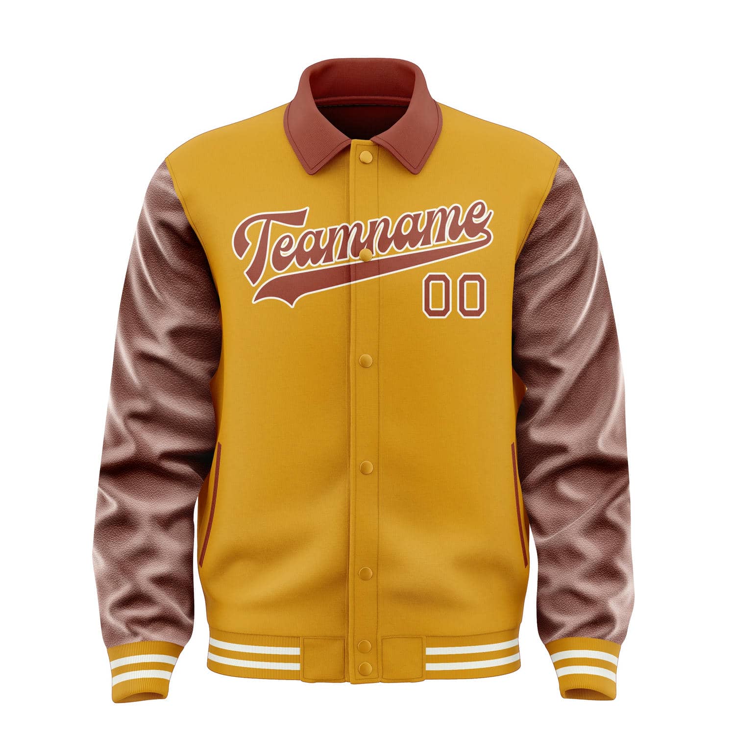 Custom Yellow Coral Red Jacket