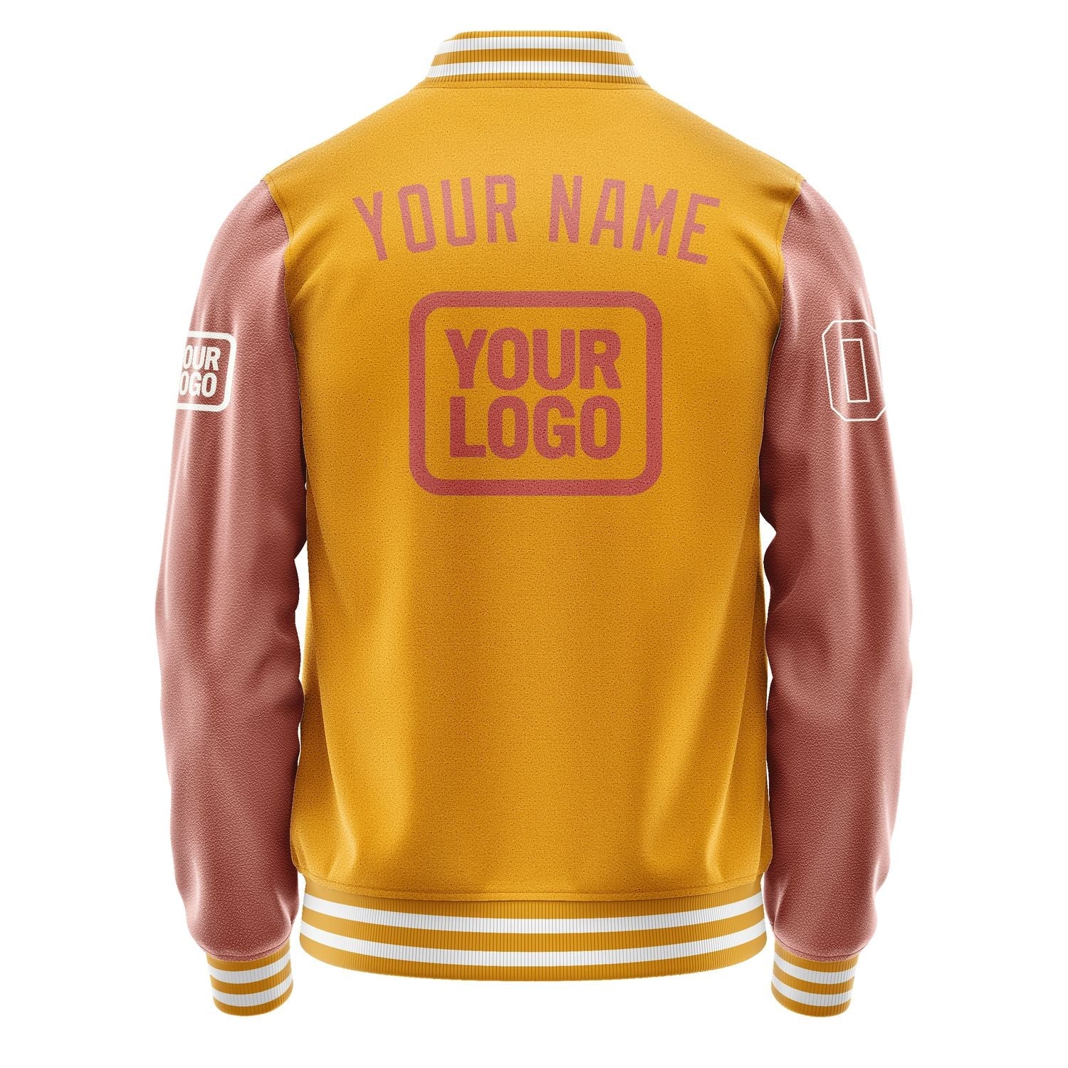 Custom Yellow Copper Rose Jacket JA191929191818292918