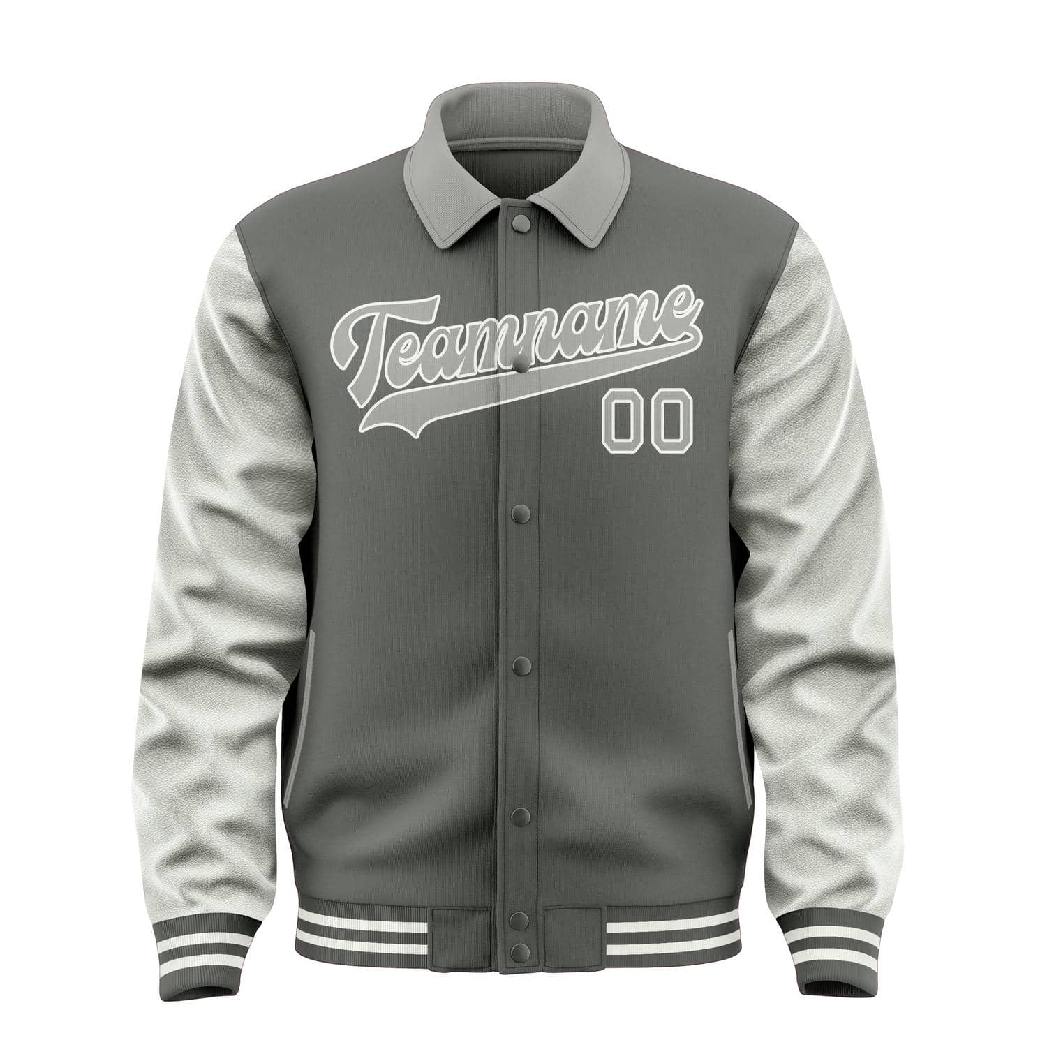 Custom Dark Grey Gray Jacket