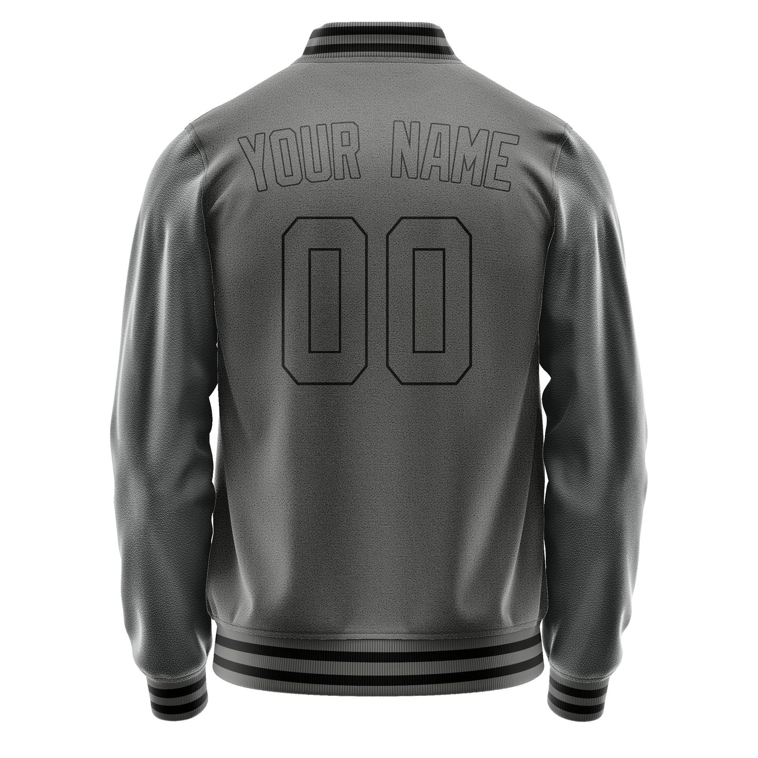 Custom Dark Grey Dark Grey Jacket JA2020202017B31720