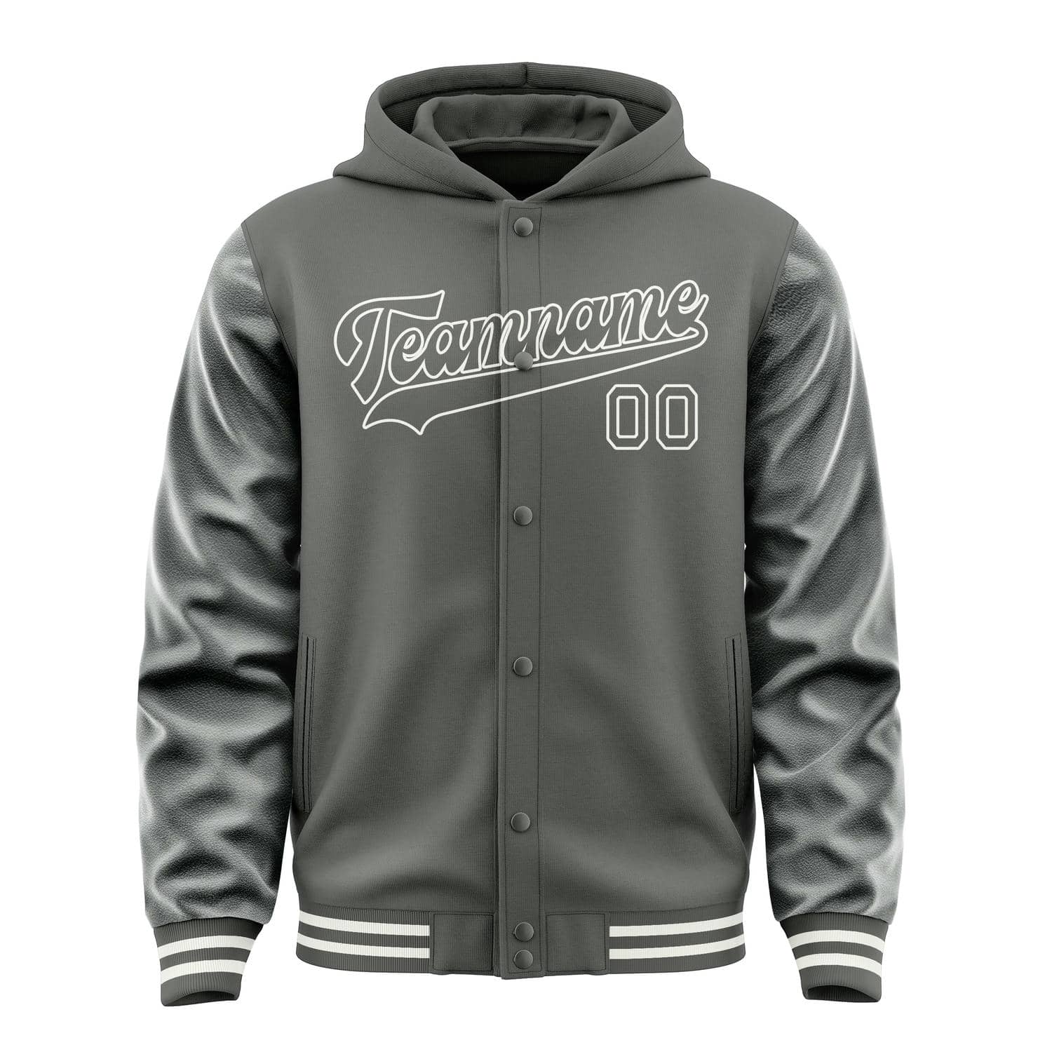 Custom Dark Grey Dark Grey Jacket