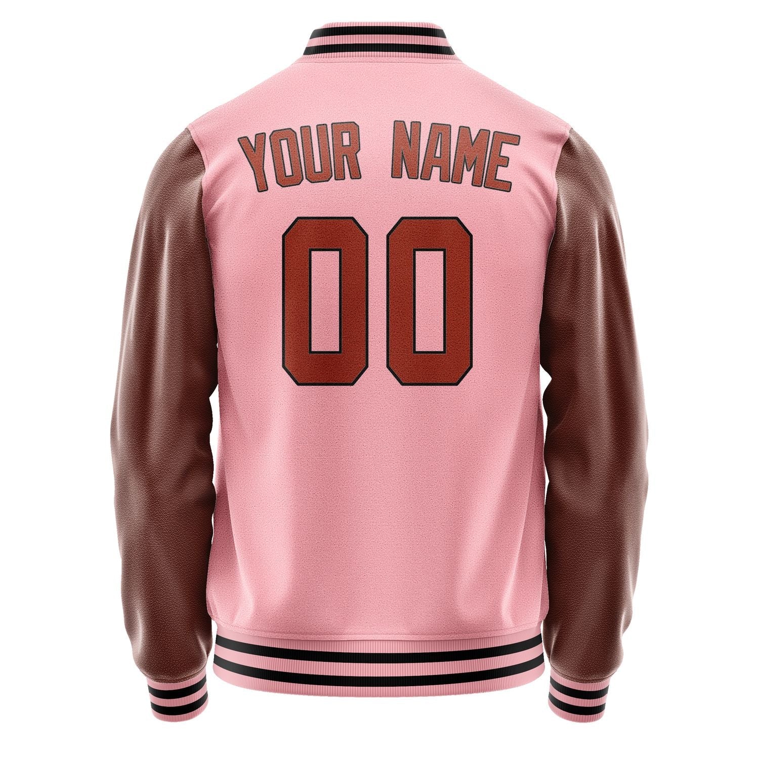 Custom Light Pink Coral Red Jacket JA2121162117B31716