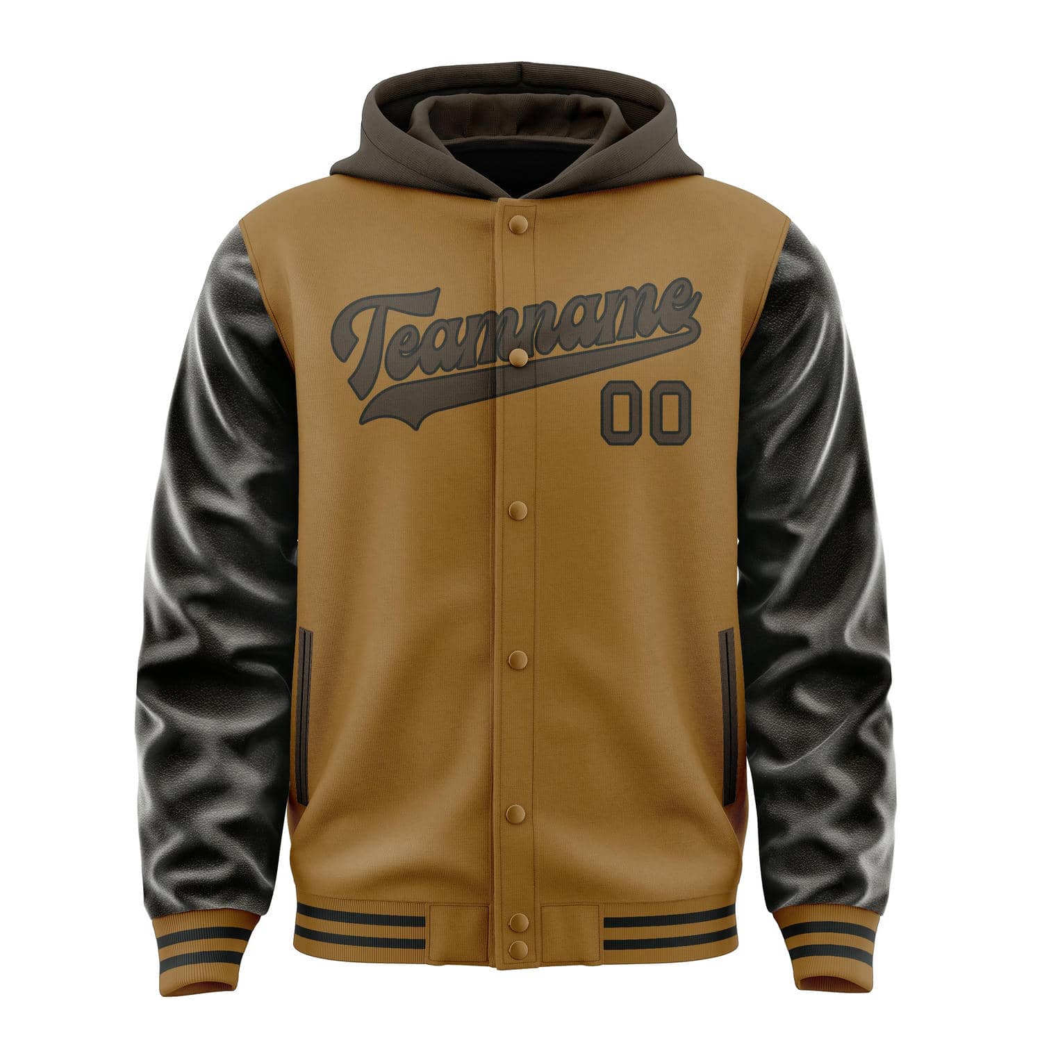 Custom Khaki Brown Jacket