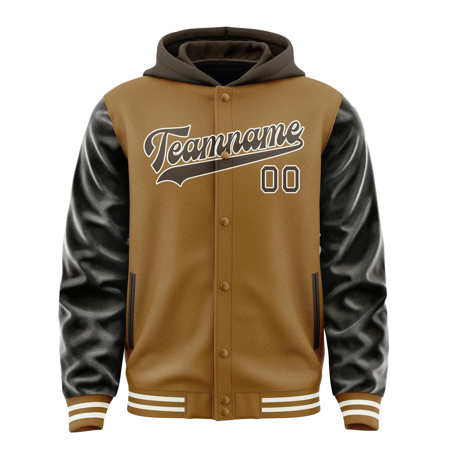 Custom Khaki Brown Jacket