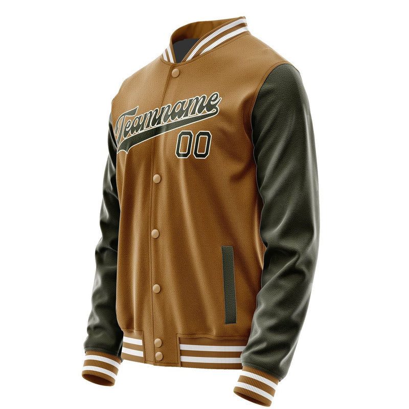 Custom Khaki Olive Jacket JA2222022218B31802