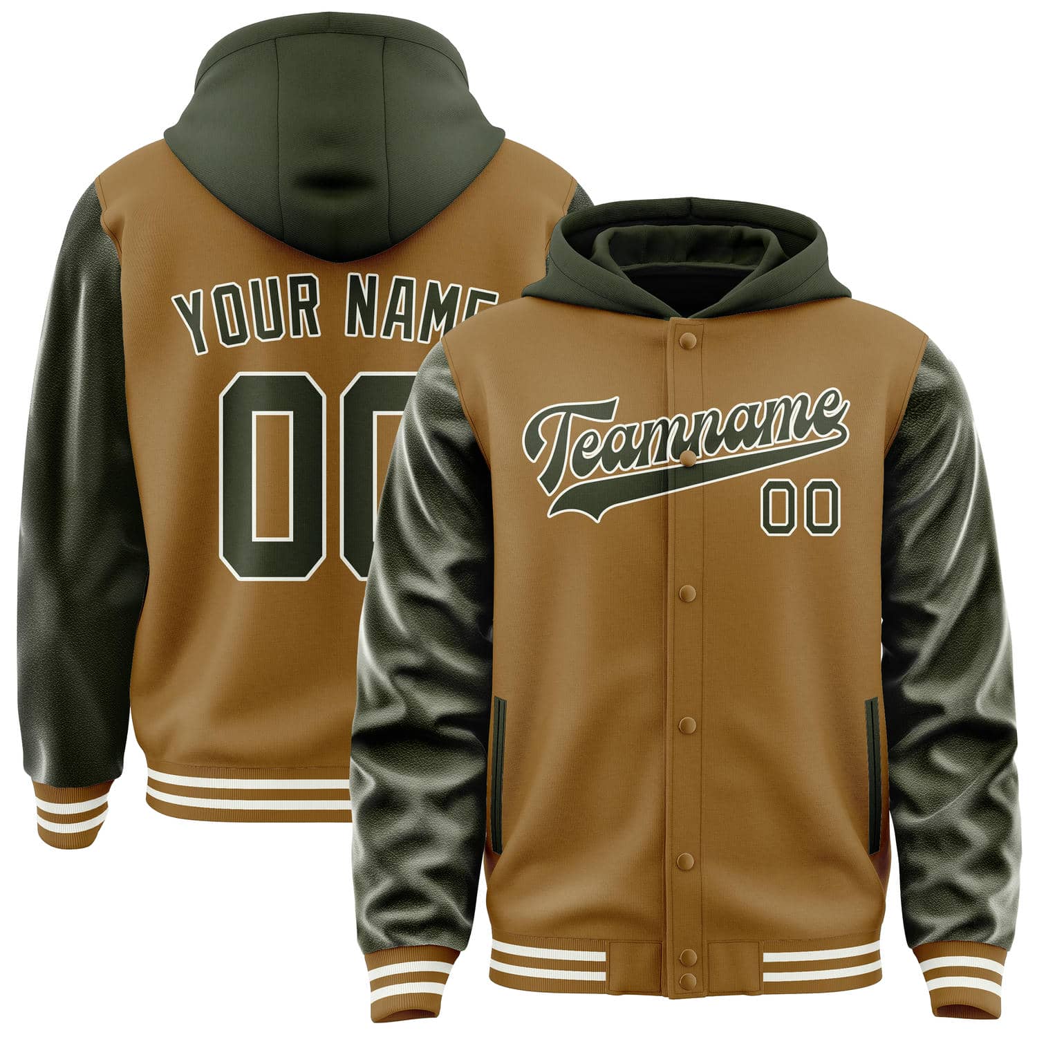 Custom Khaki Olive Jacket