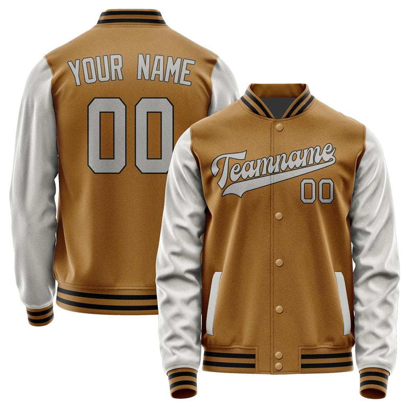 Custom Khaki Gray Jacket JA2222042217B31704
