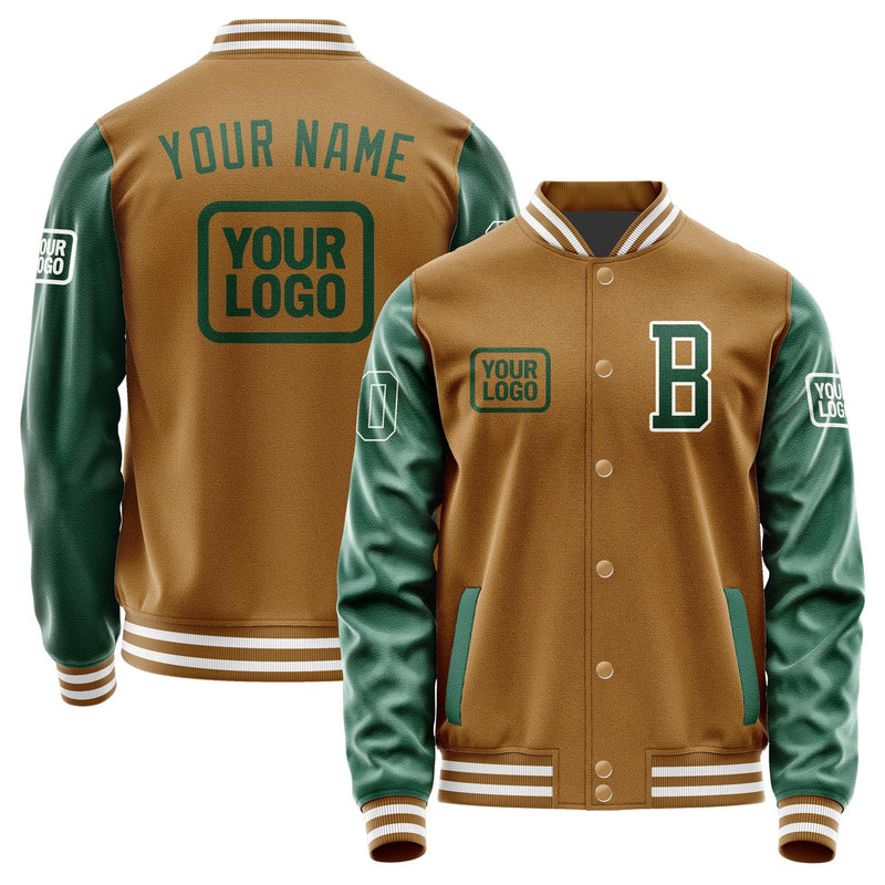 Custom Khaki Green Jacket JA222205221818050518