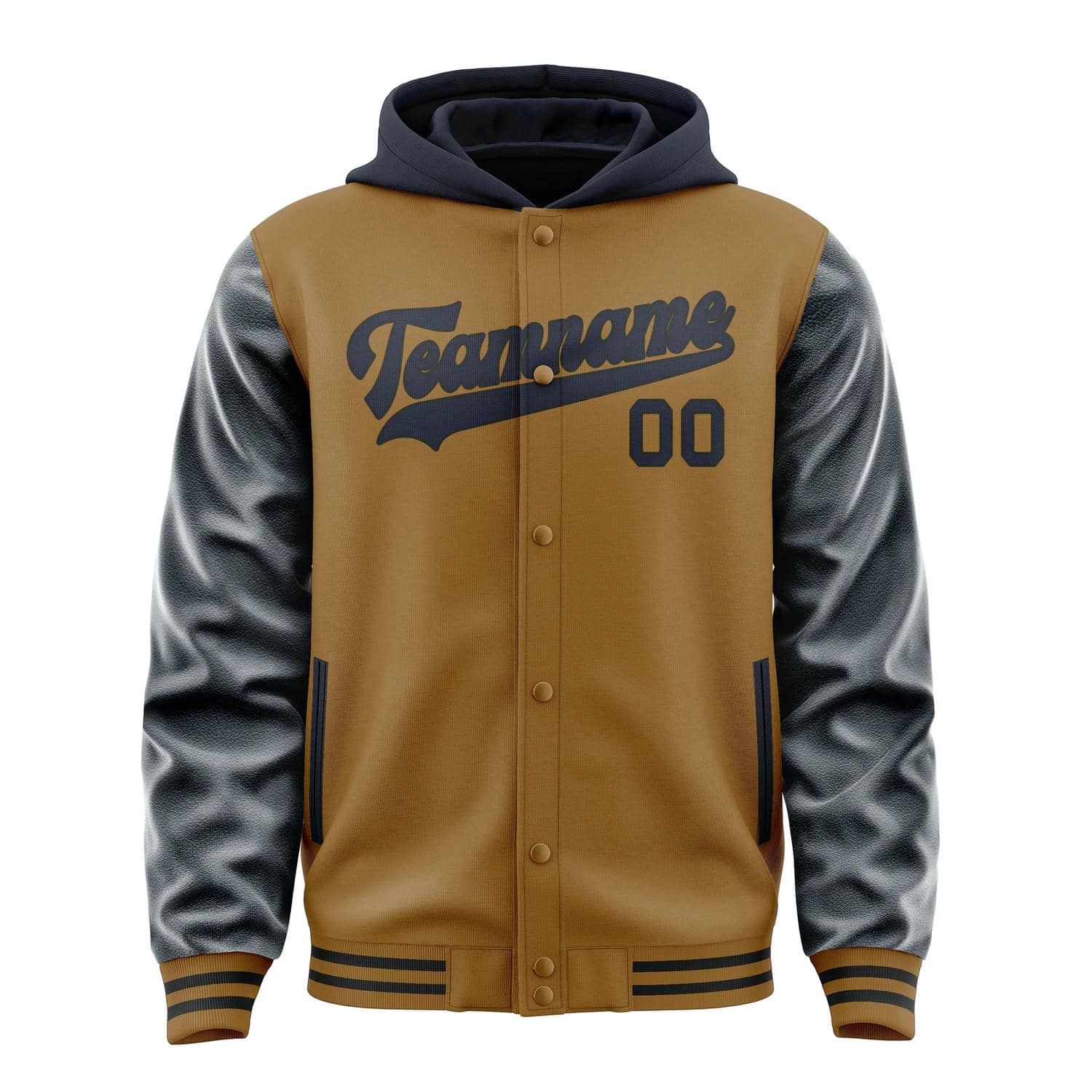 Custom Khaki Navy Jacket