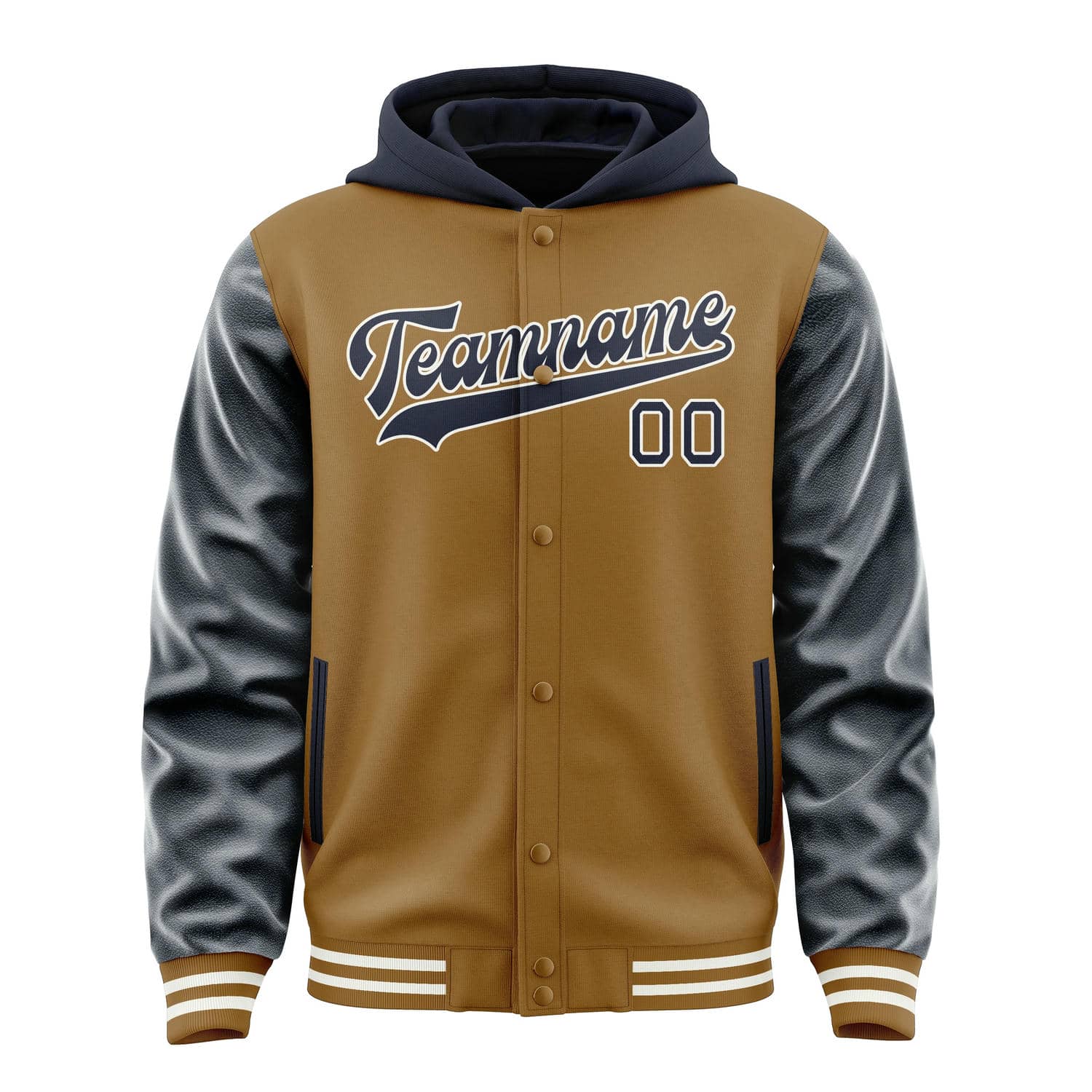 Custom Khaki Navy Jacket