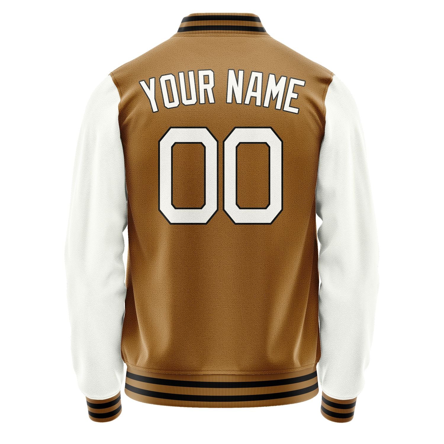 Custom Khaki White Jacket JA2222182217B21718